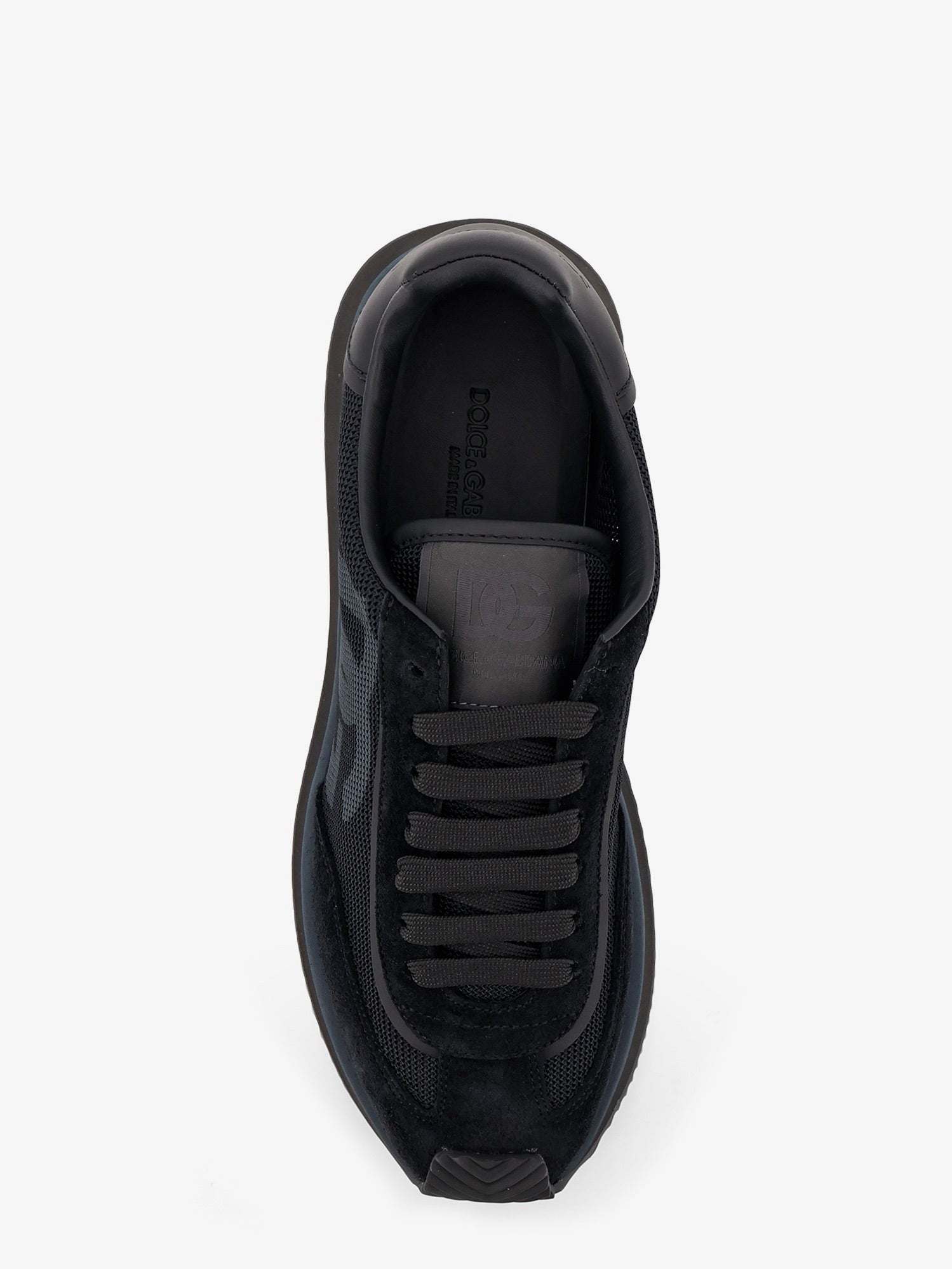 Dolce & Gabbana - DG Cushion sneakers in nylon with suede inserts