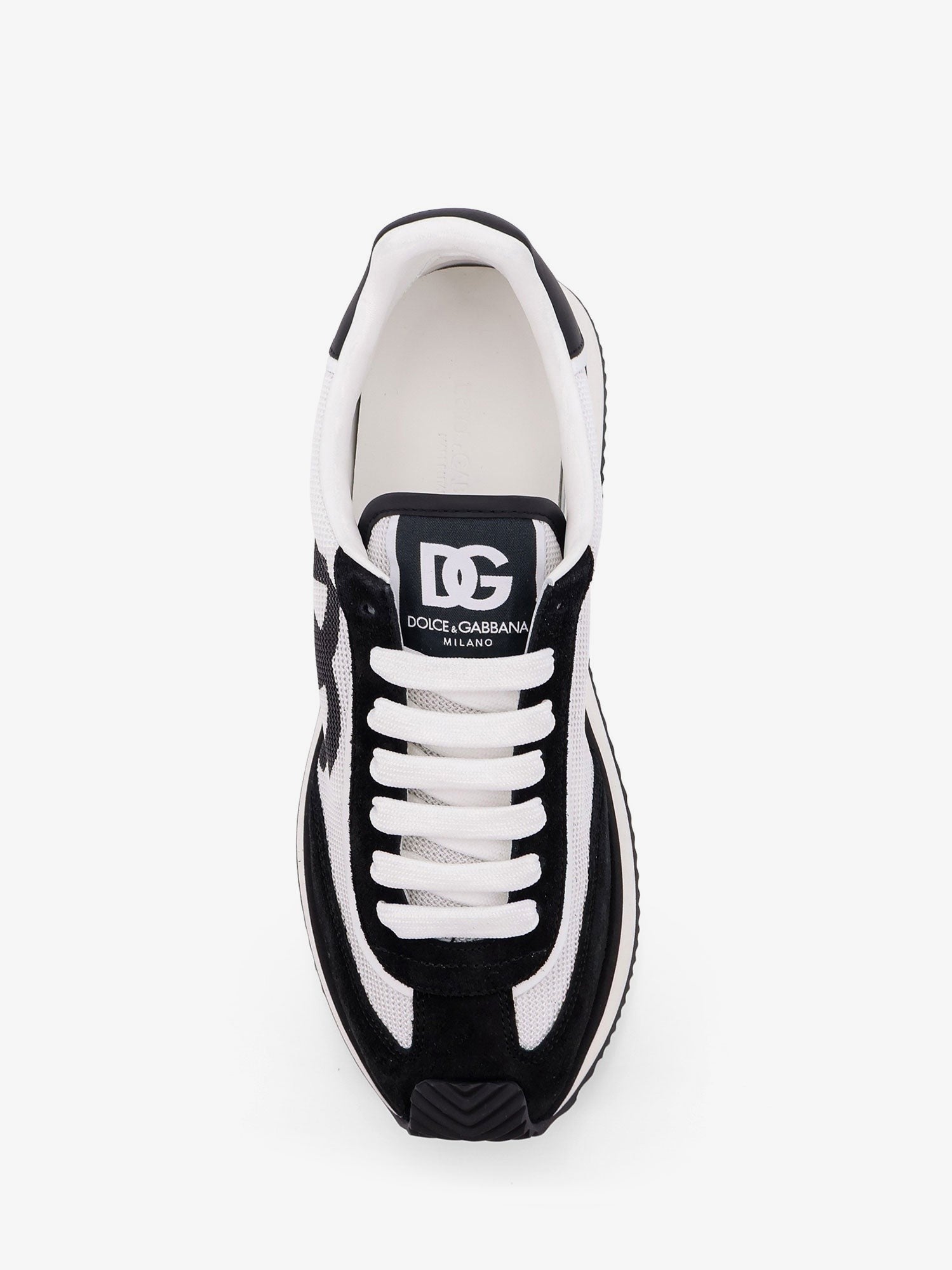 Dolce & Gabbana - DG Cushion sneakers in nylon with suede inserts