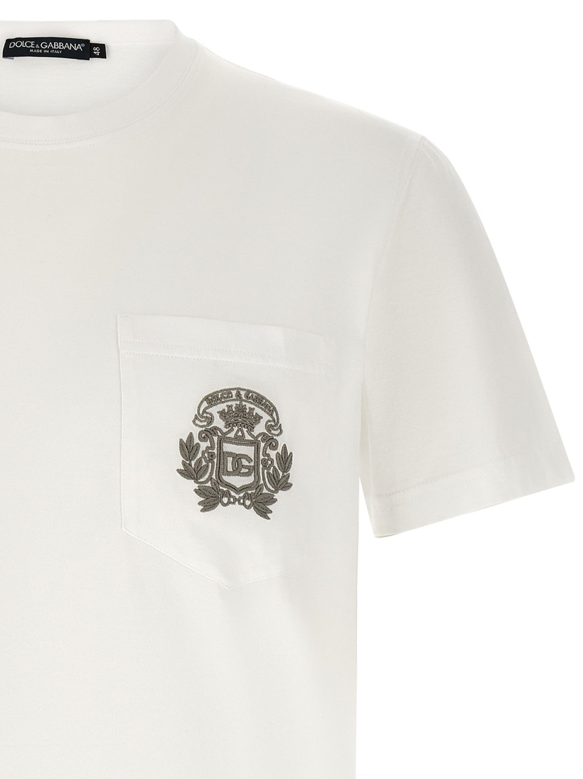 Dolce & Gabbana - 'DG' embroidered T-shirt