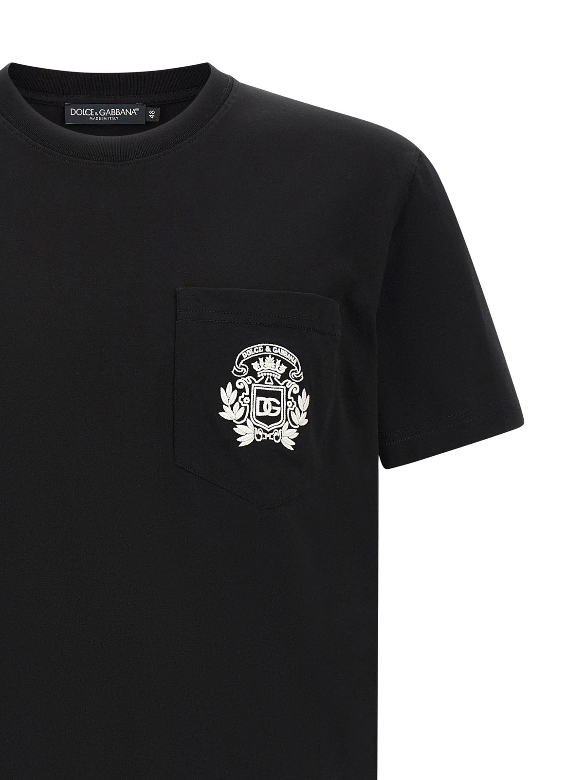 Dolce & Gabbana - 'DG' embroidered T-shirt