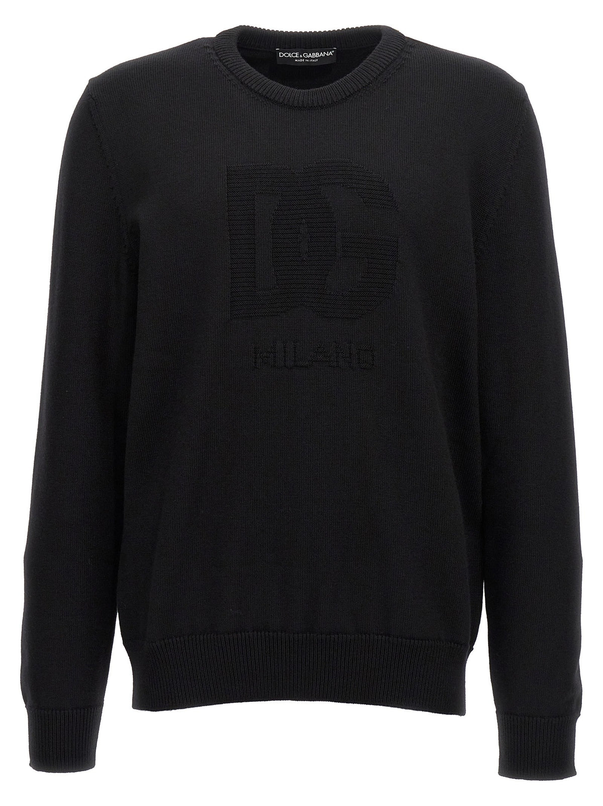 Dolce & Gabbana - 'DG' intarsia sweater