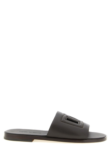 Dolce & Gabbana - 'DG Light' sandals Brown
