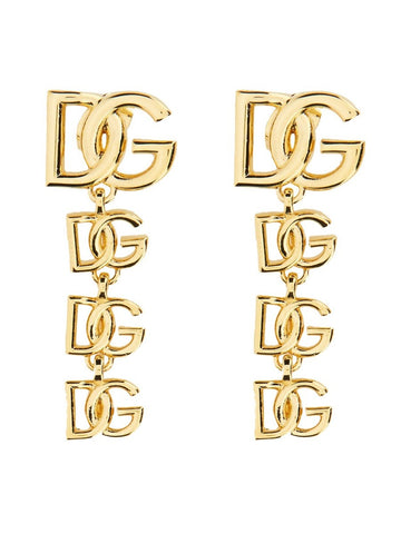 DG LOGO LONG EARRINGS