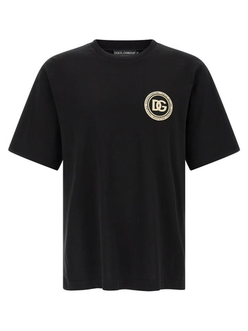 Dolce & Gabbana - 'DG' patch t-shirt