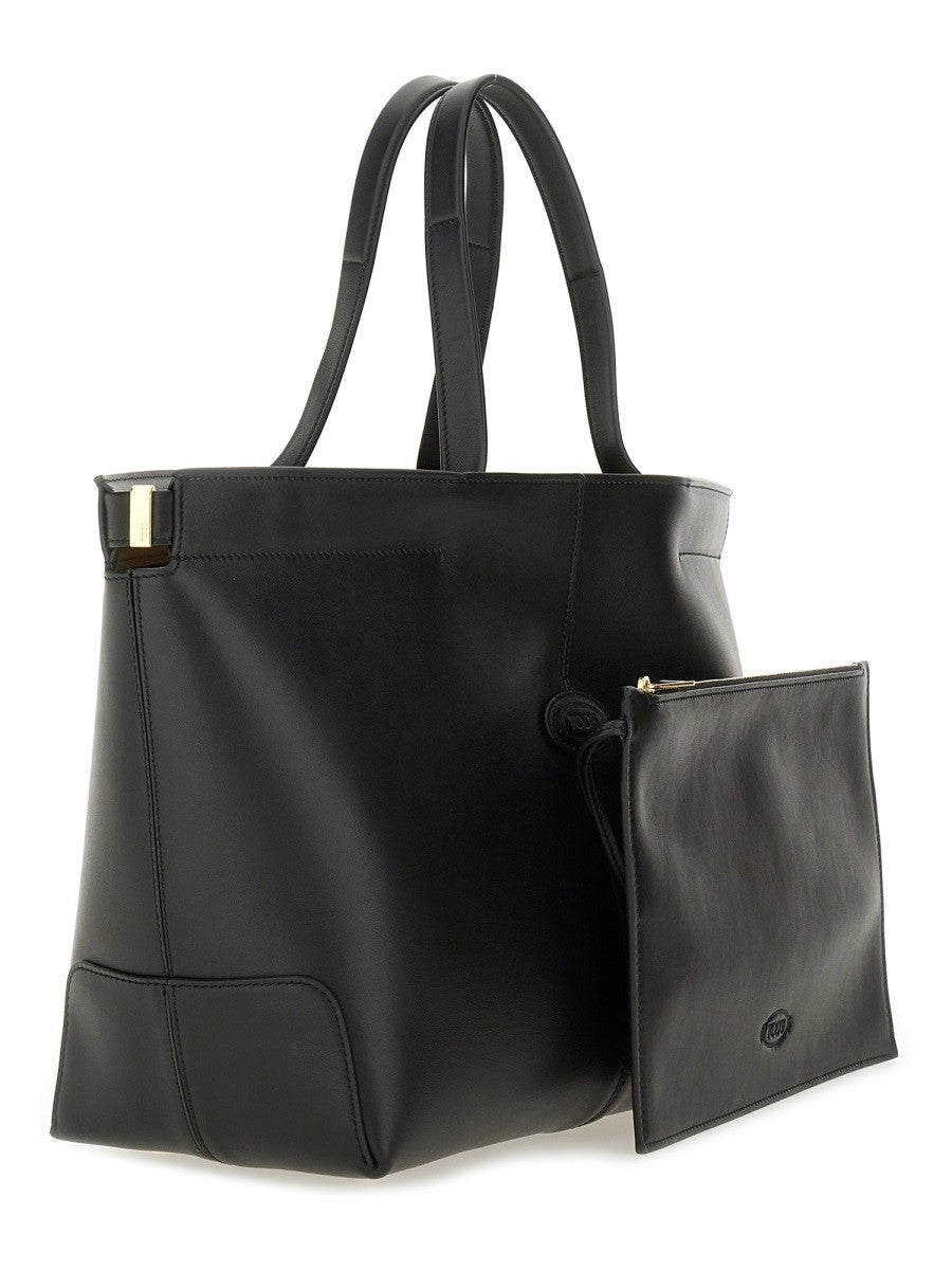 TOD'S - Di Bag Folio Medium-small Leather Bag