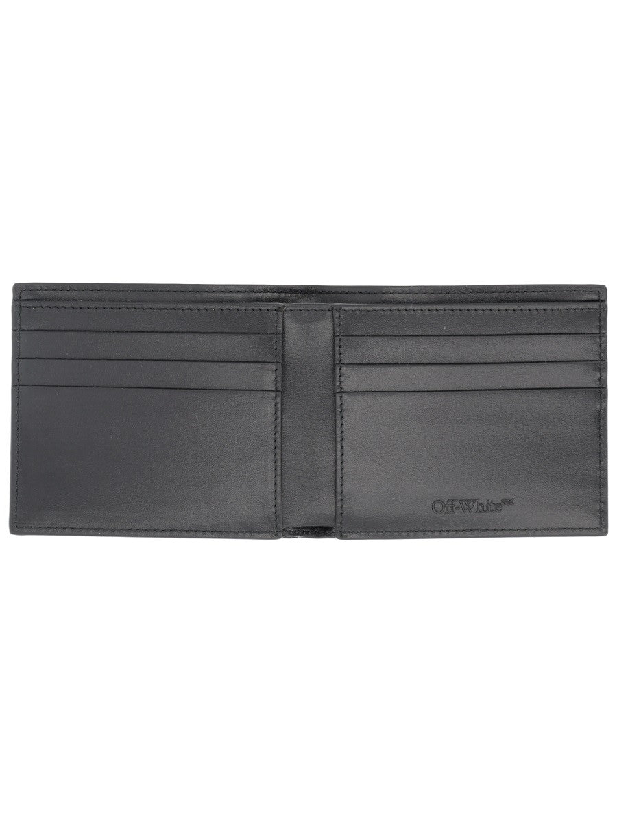 Off-white "DIAGONAL SPRAY" WALLET