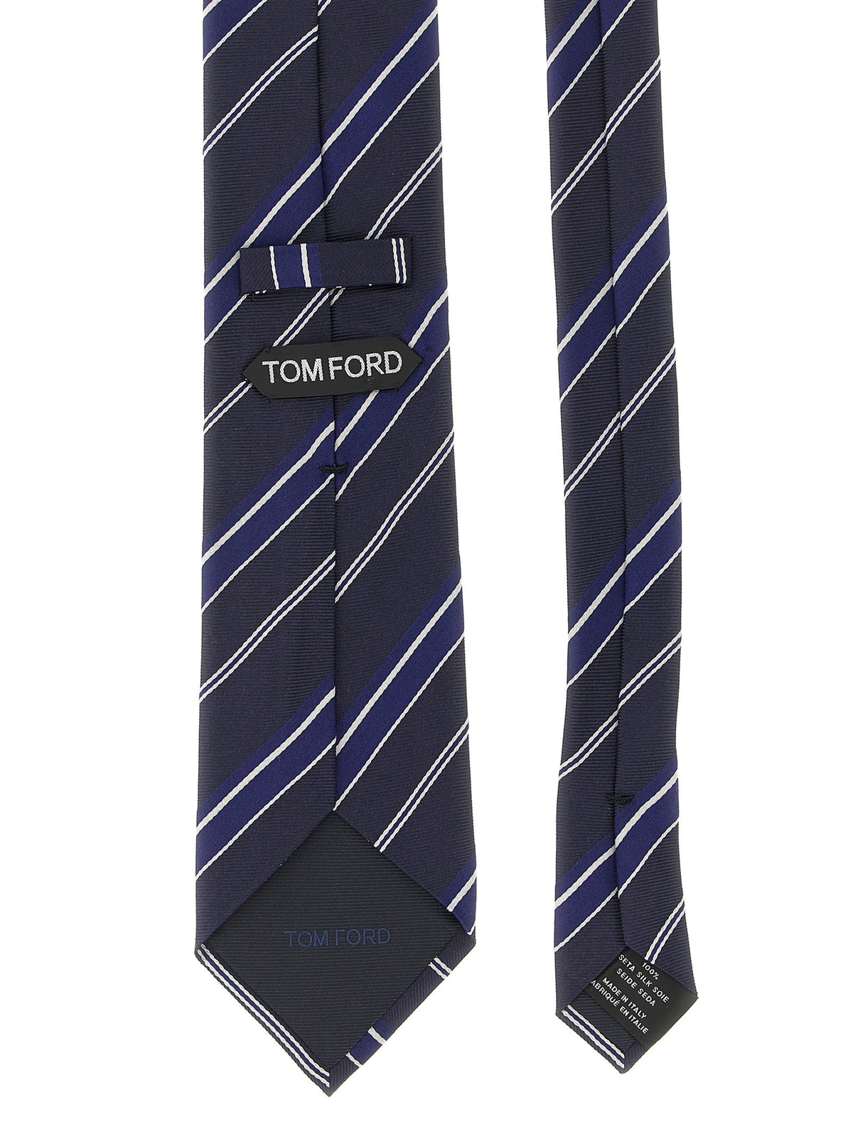 TOM FORD - Diagonal striped tie