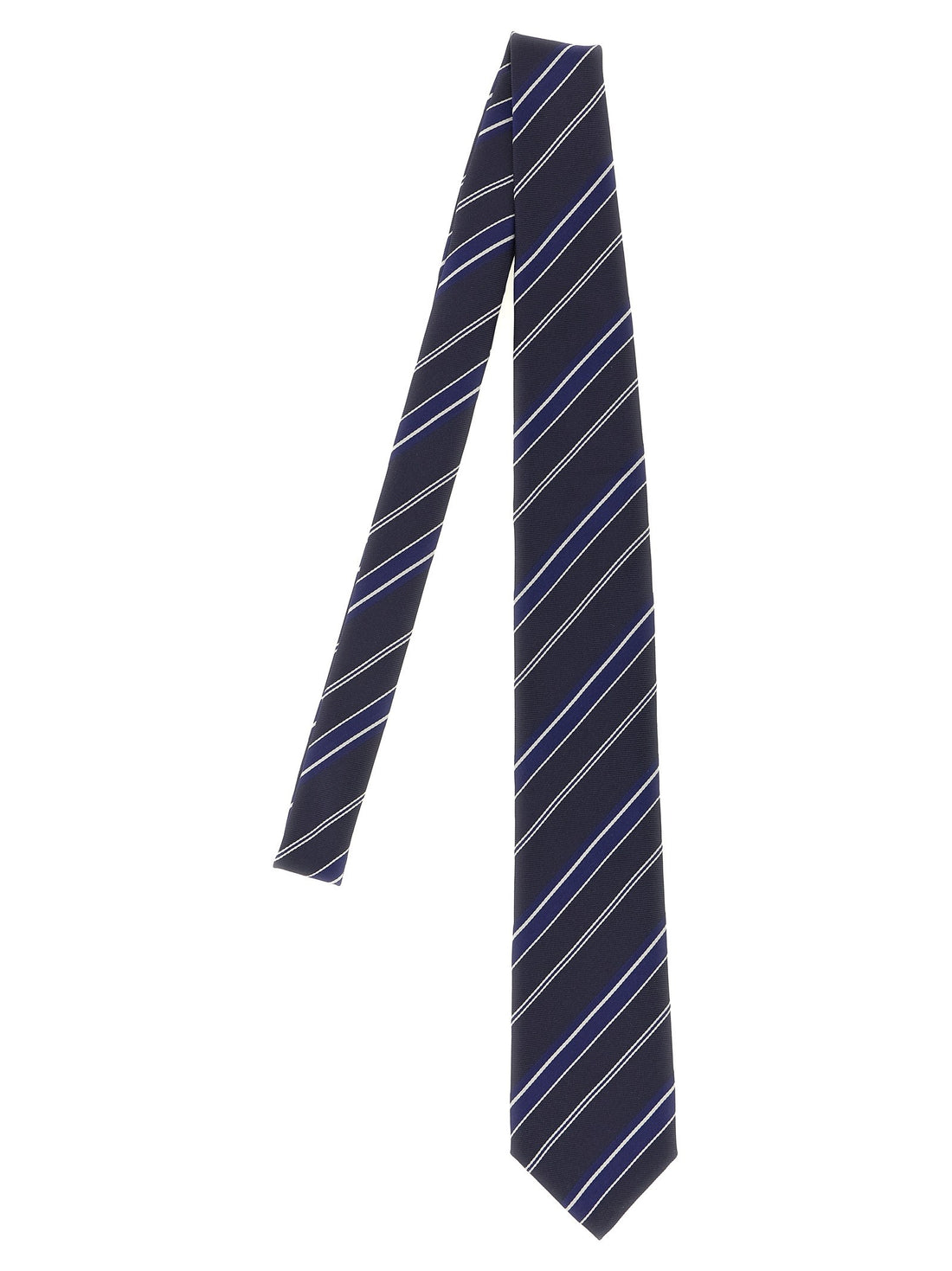 TOM FORD - Diagonal striped tie Blue U