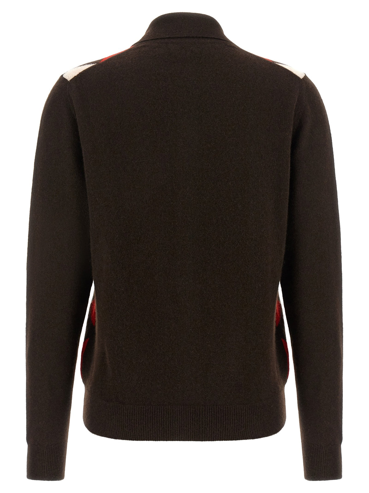 Miu Miu - Diamond-shaped collar cardigan