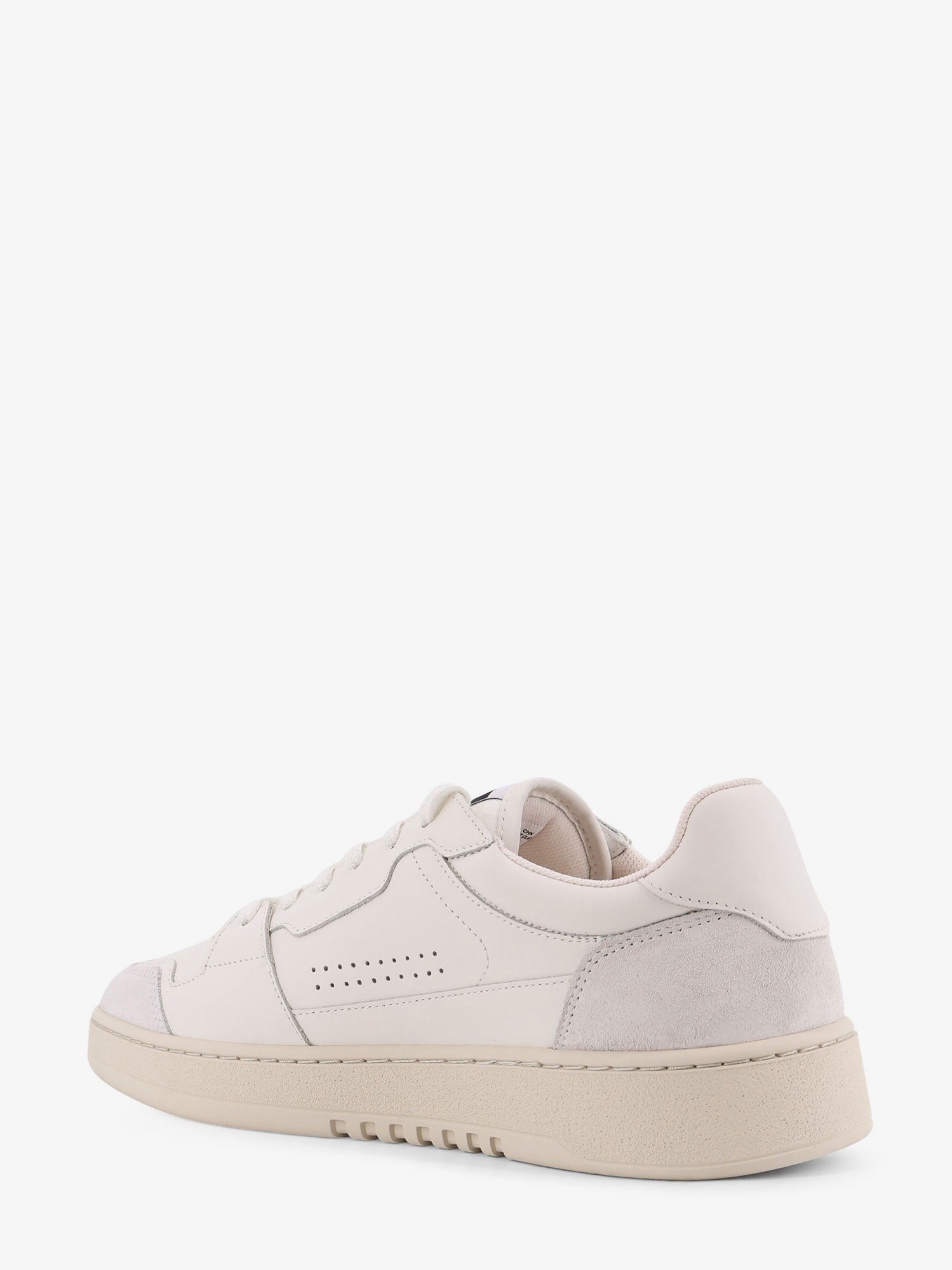 Dice Lo low-top laher and suede sneakers