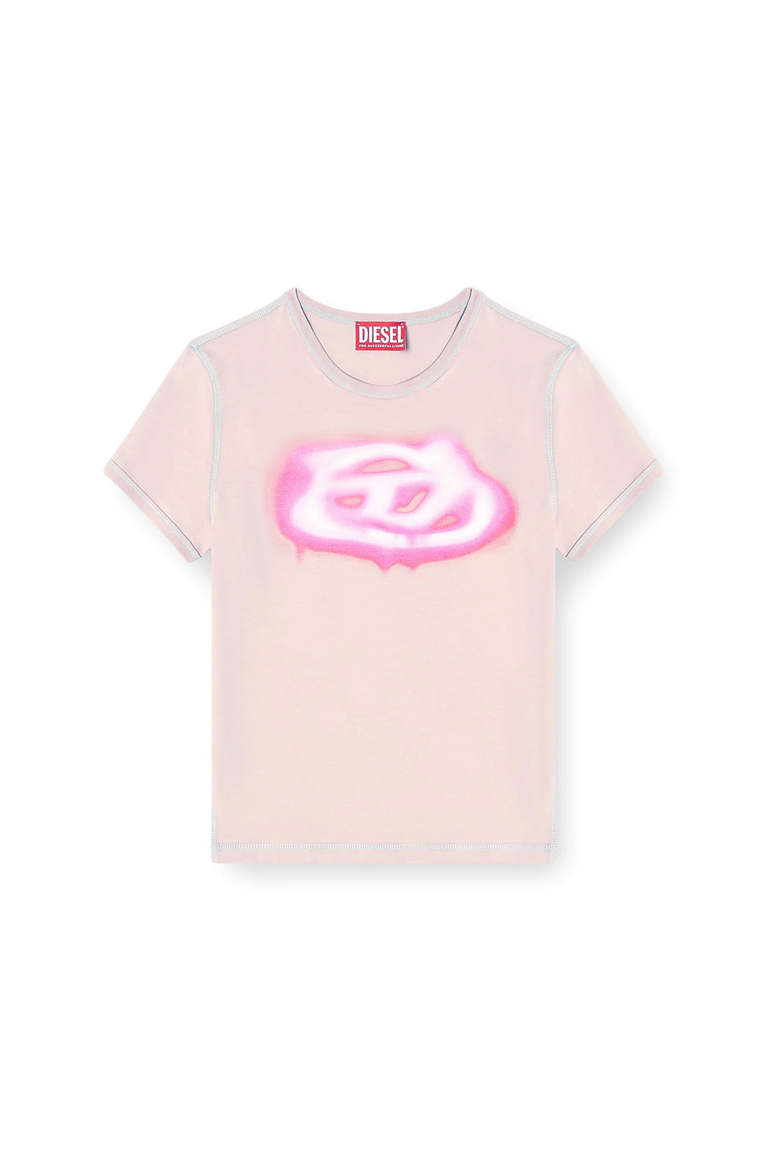 Diesel Diesel - T-SHIRT CON LOGO EFFETTO GRAFFITI