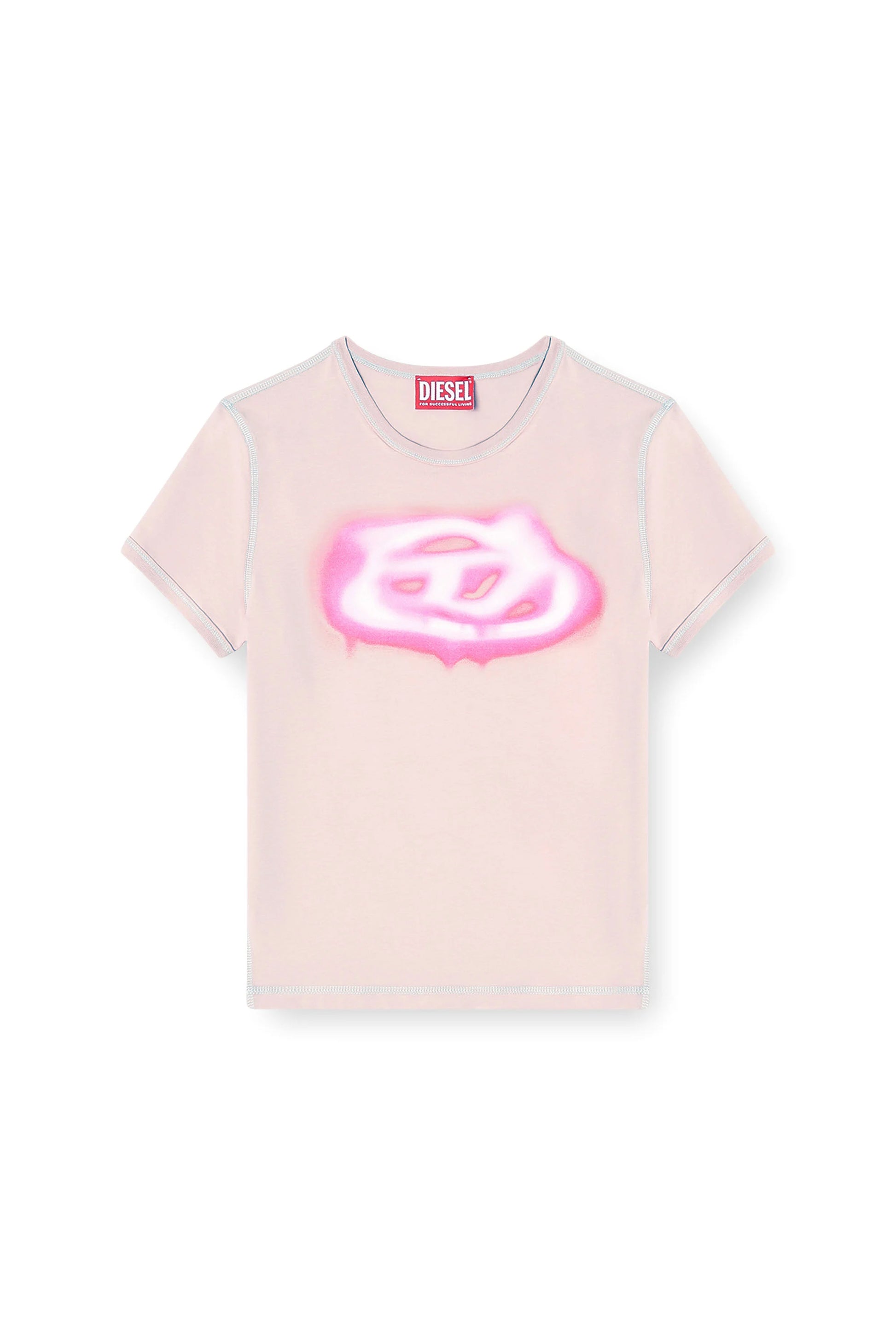 Diesel Diesel - T-SHIRT CON LOGO EFFETTO GRAFFITI