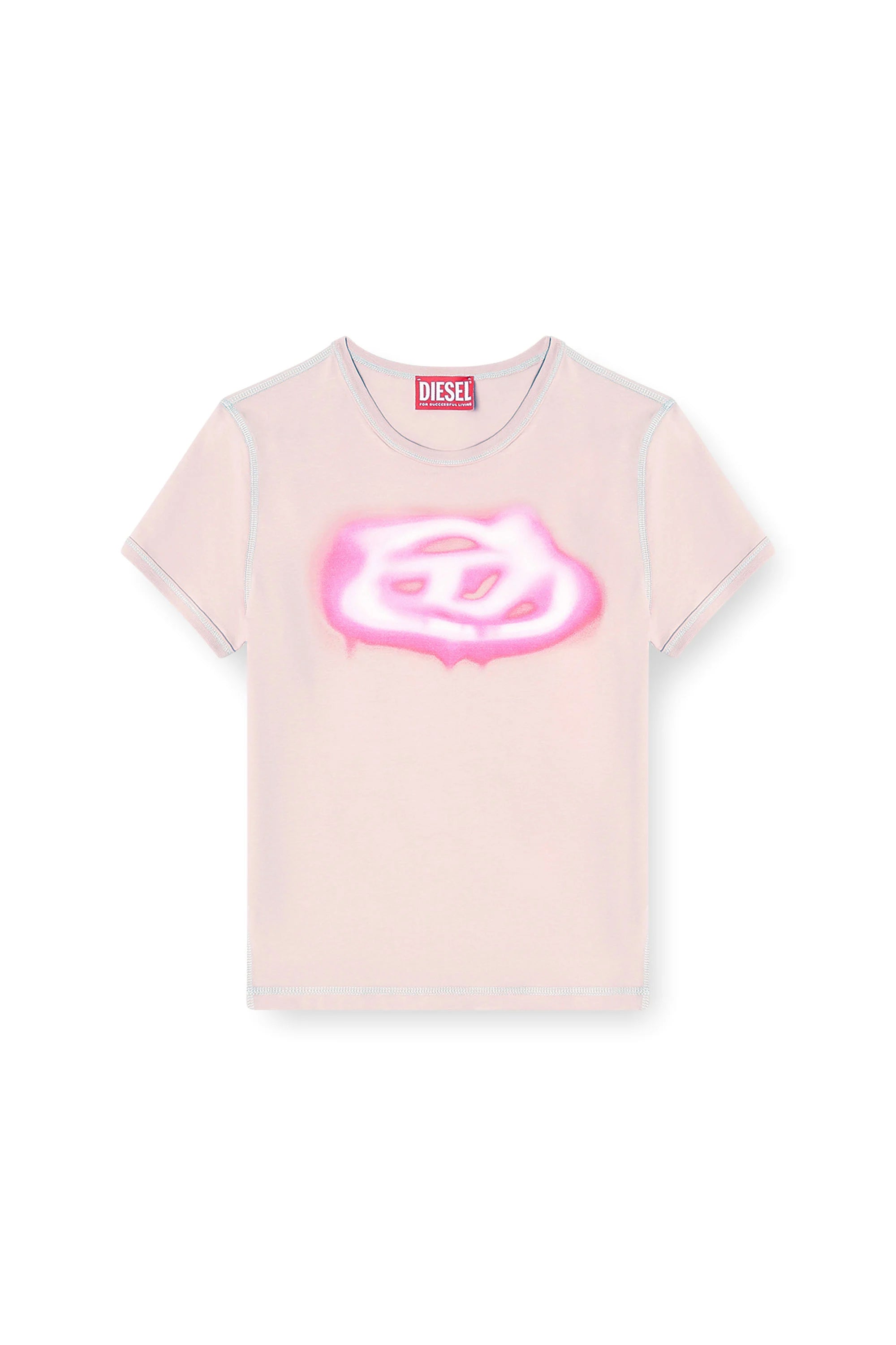 Diesel Diesel - T-SHIRT CON LOGO EFFETTO GRAFFITI