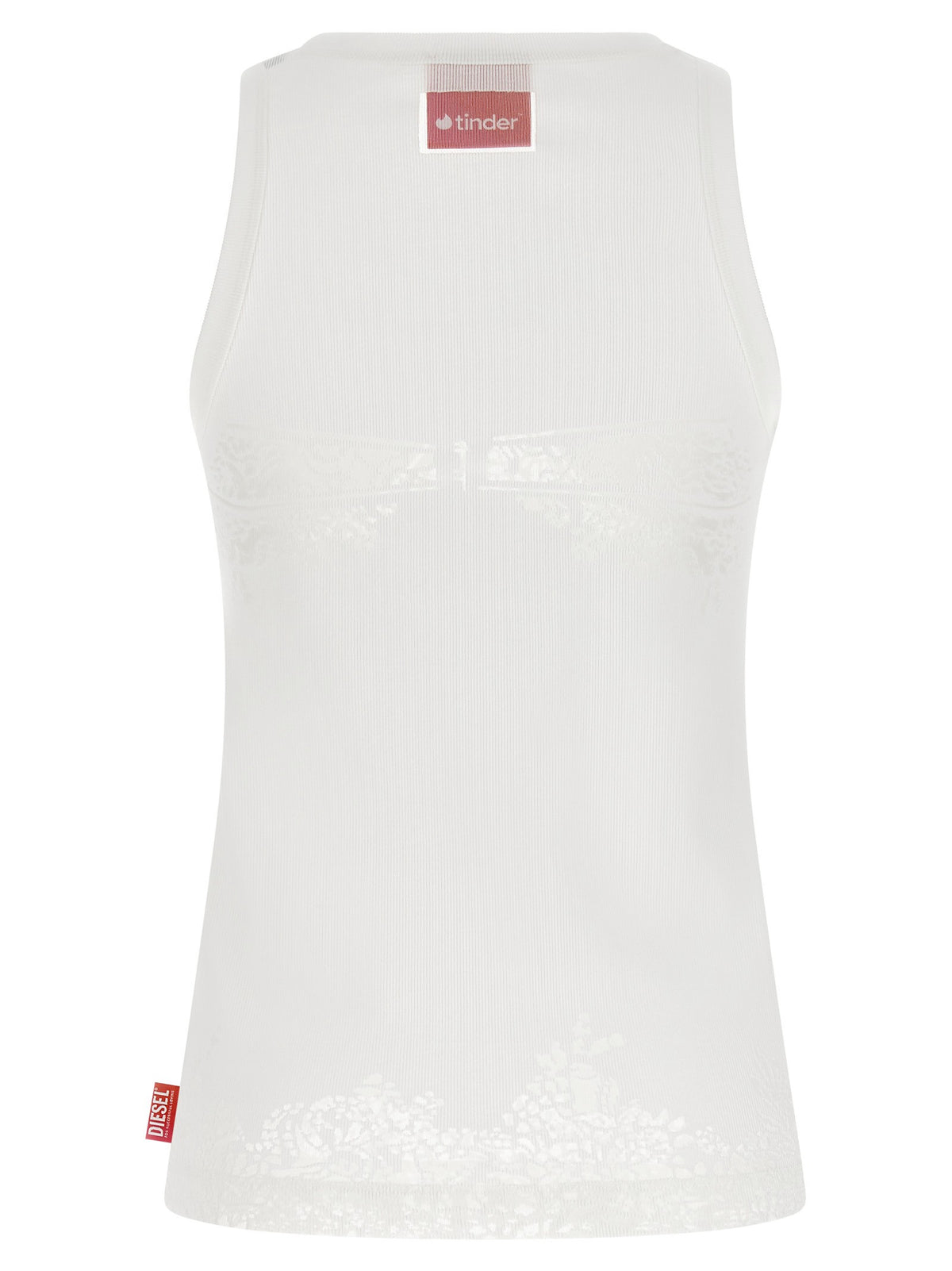 Diesel - Diesel x Tinder 'Pr-T-Anki-Lace-R' tank top