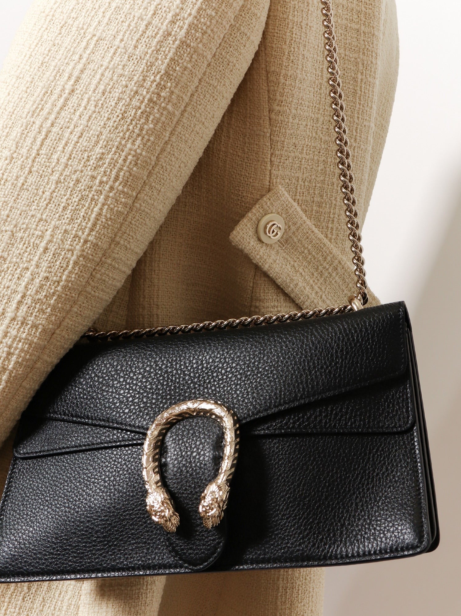 Dionysus leather shoulder bag