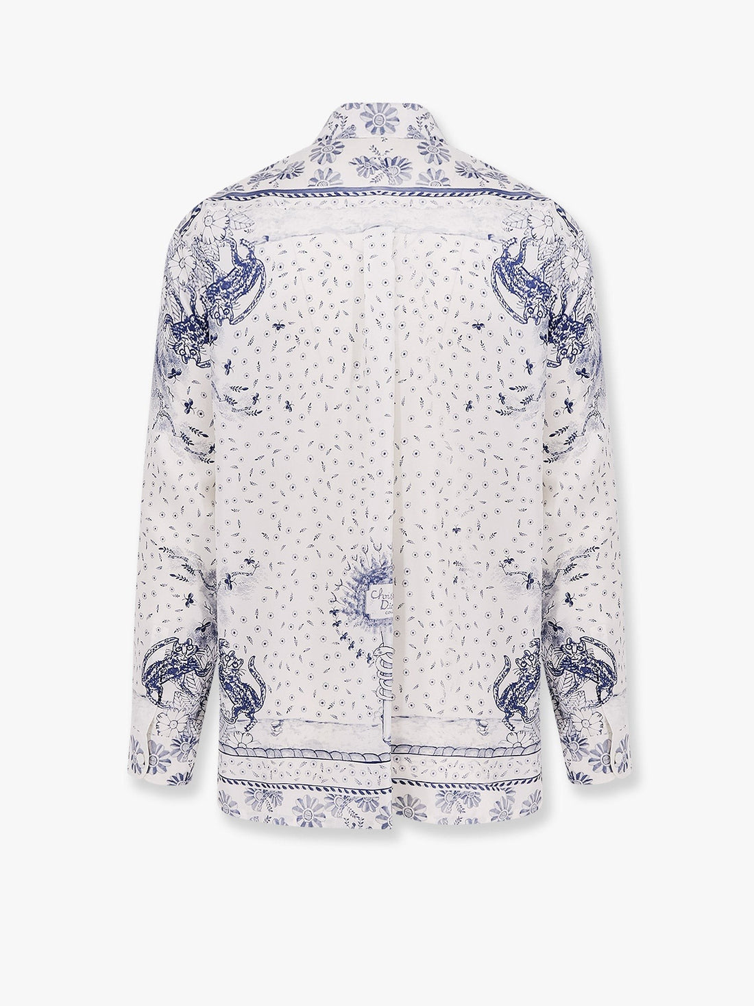 Dior and hylton nel silk shirt