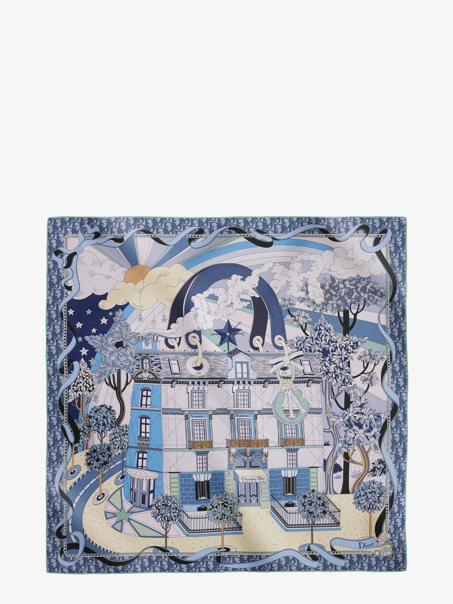 Dior Dior - Dior Avenue 90 silk foulard