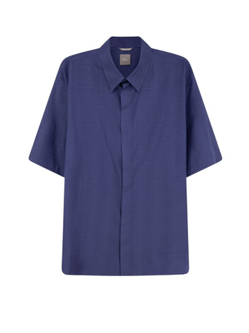 Dior Cannage silk and lyocell shirt