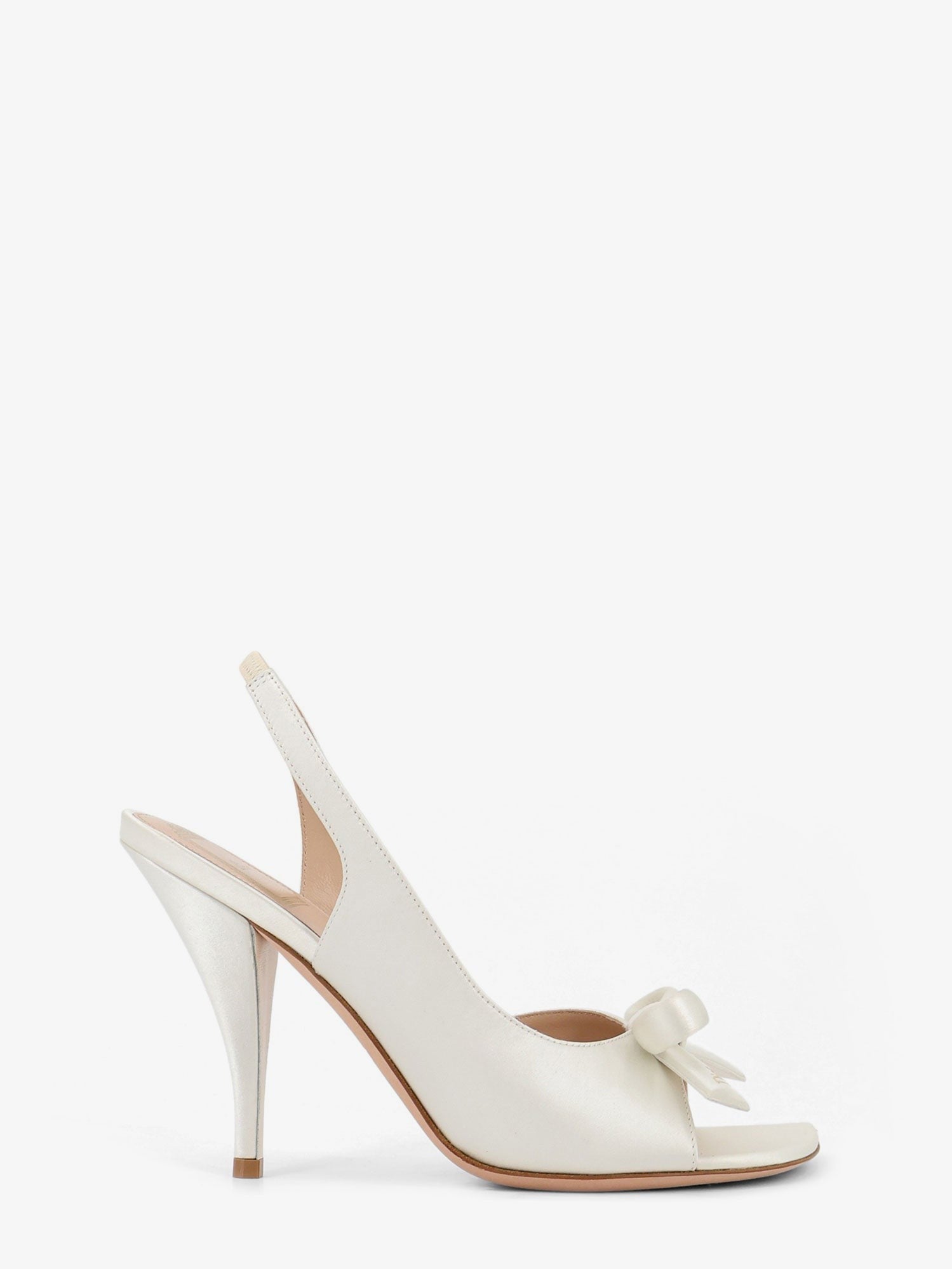 Dior Dior Bow satin sandals with logo bow detail