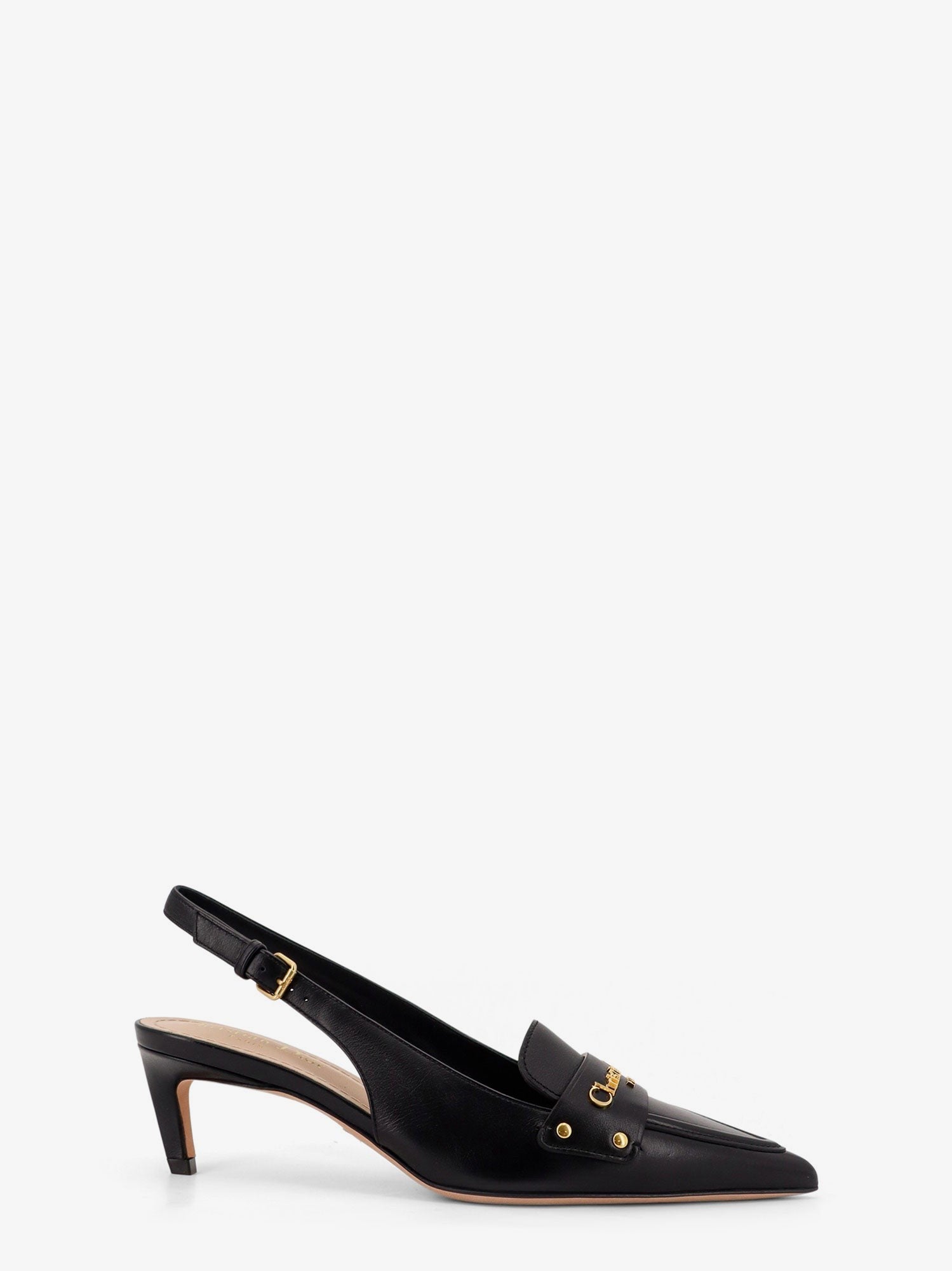 Dior Boy leather slingback décolleté