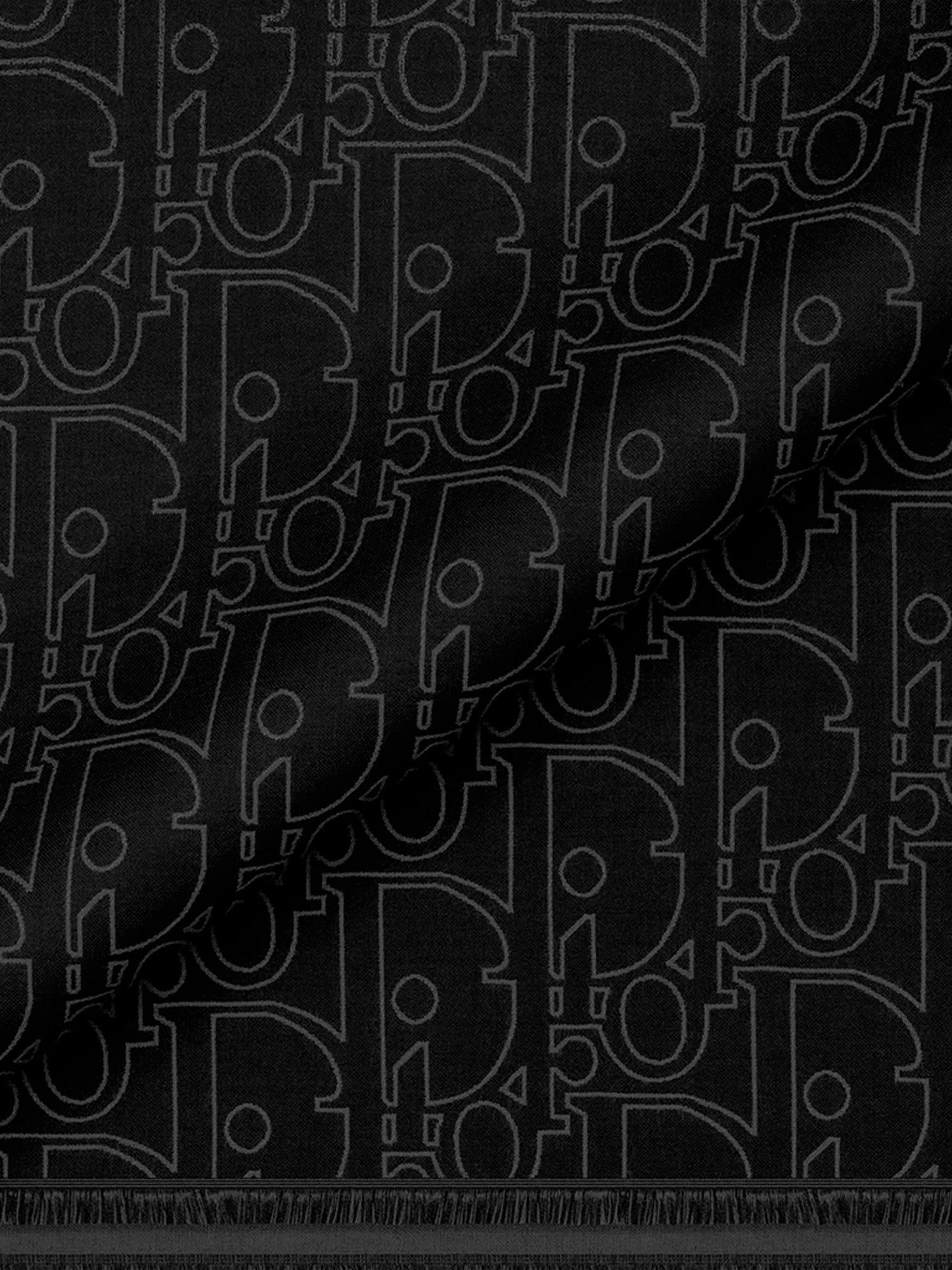 Dior Gravity wool and silk scarf