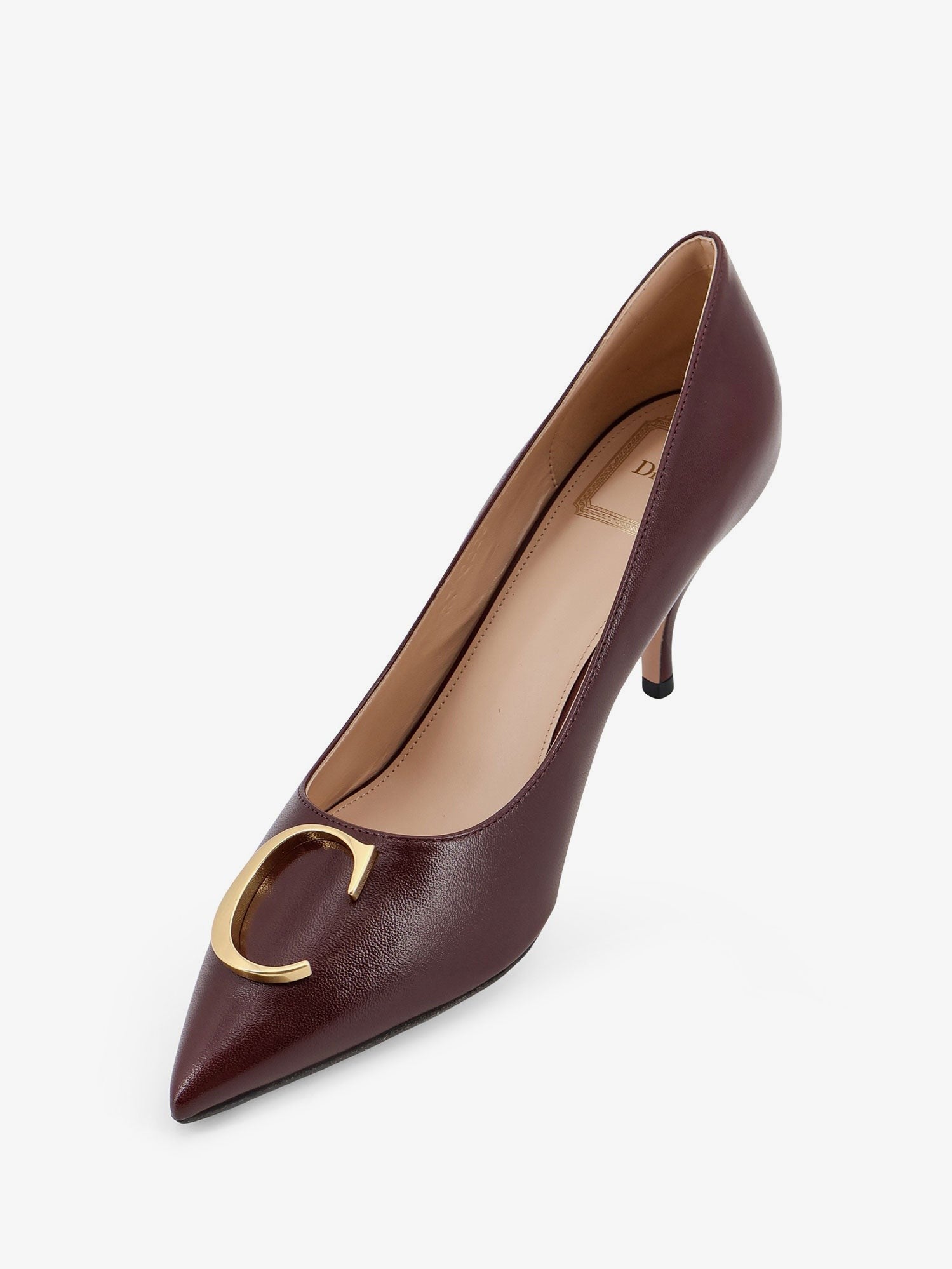 Dior Dior - Dior Initials leather pumps with metal CD initials