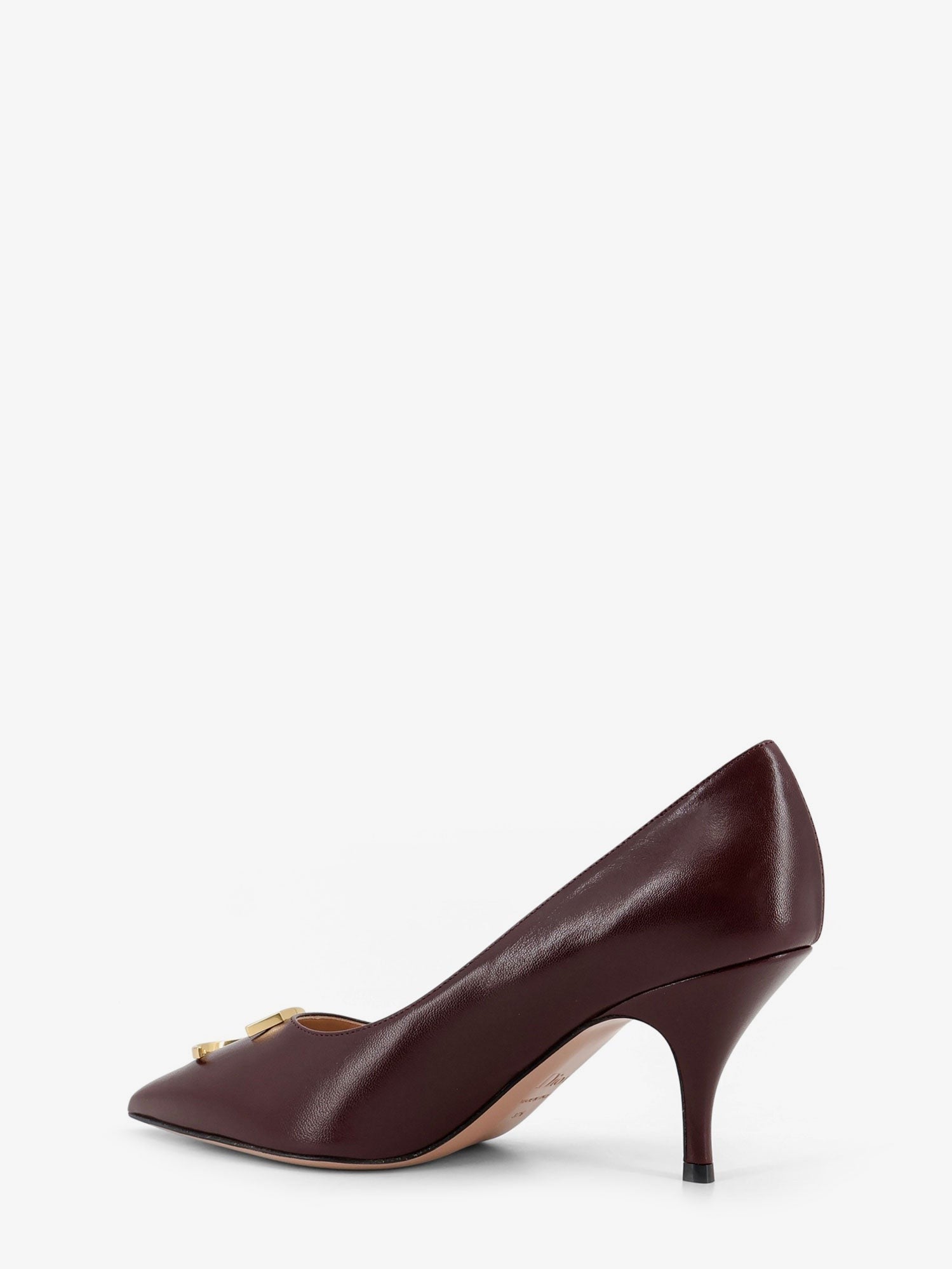 Dior Dior - Dior Initials leather pumps with metal CD initials