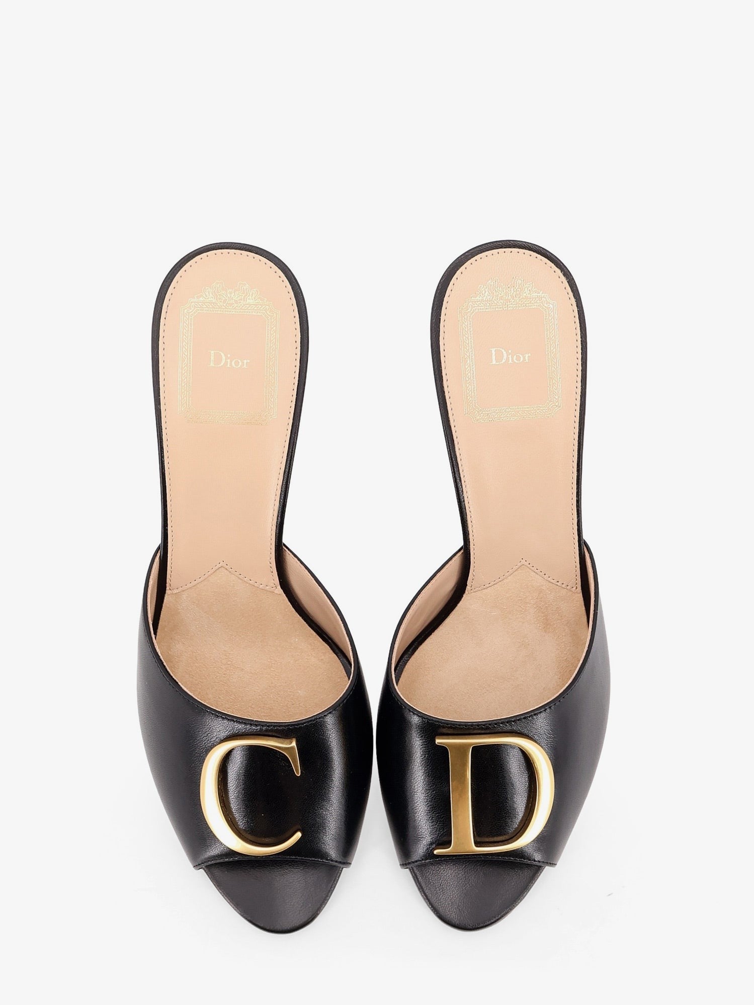 Dior - Dior Initials leather sandals