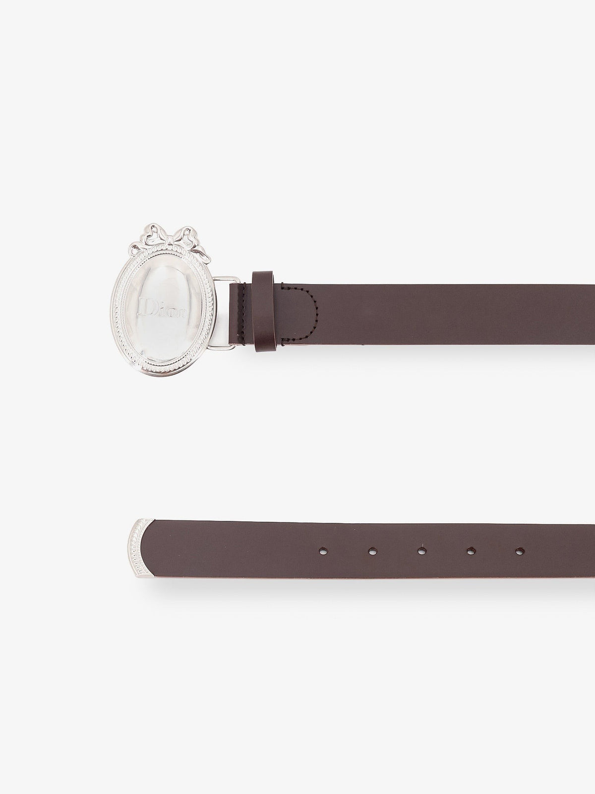 Dior - Dior Médaillon leather belt