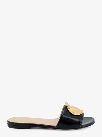 Dior Dior - Dior Medaillon leather sandals