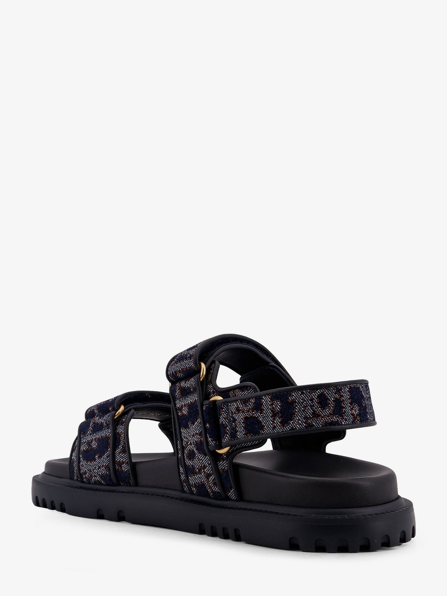 Dior Oblique denim Dioract sandals