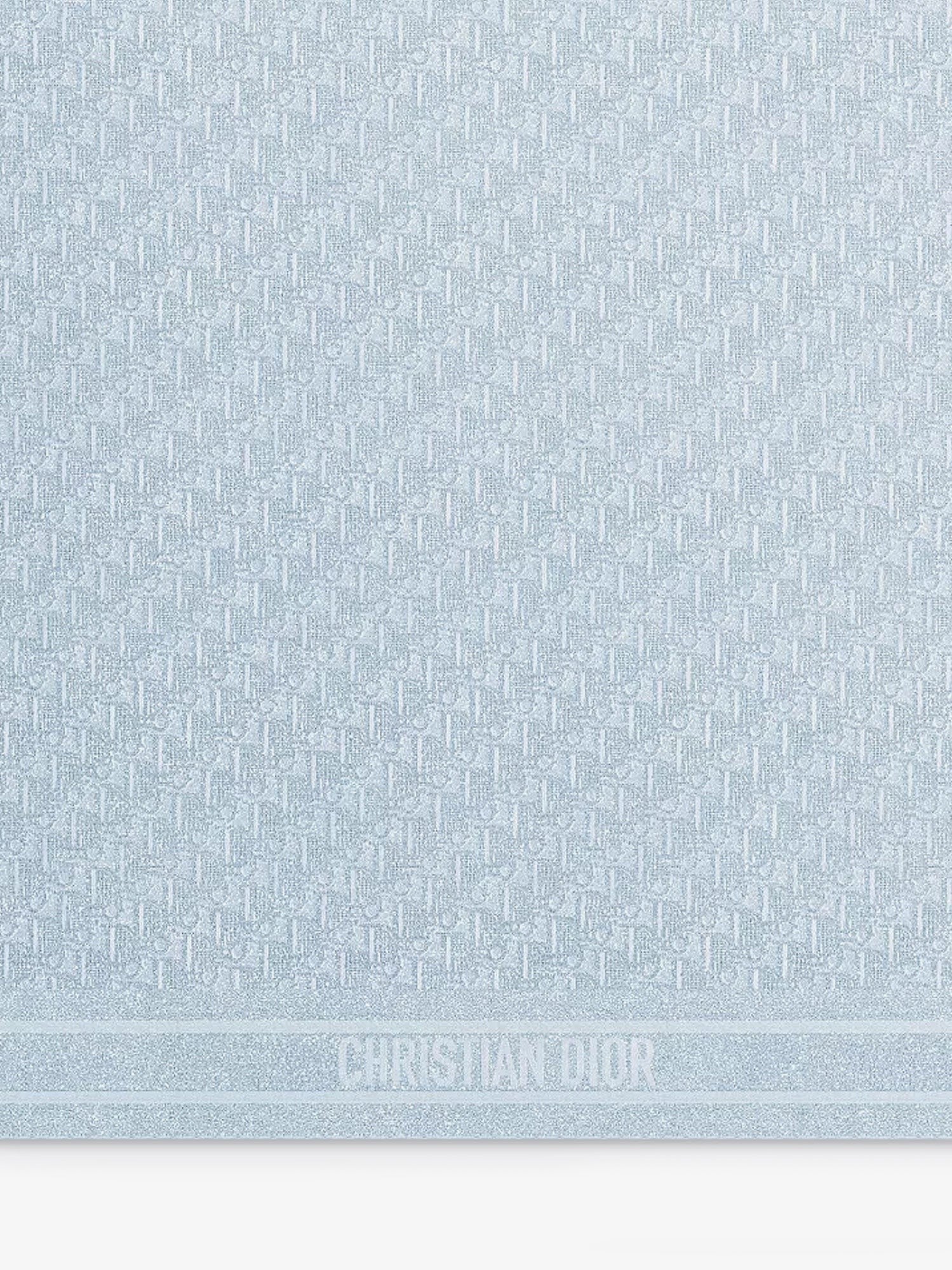 Dior Oblique Lurex silk foulard