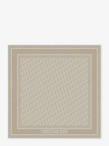 Dior Oblique silk twill foulard