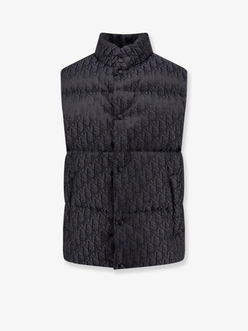 Dior Oblique sleeveless jacket