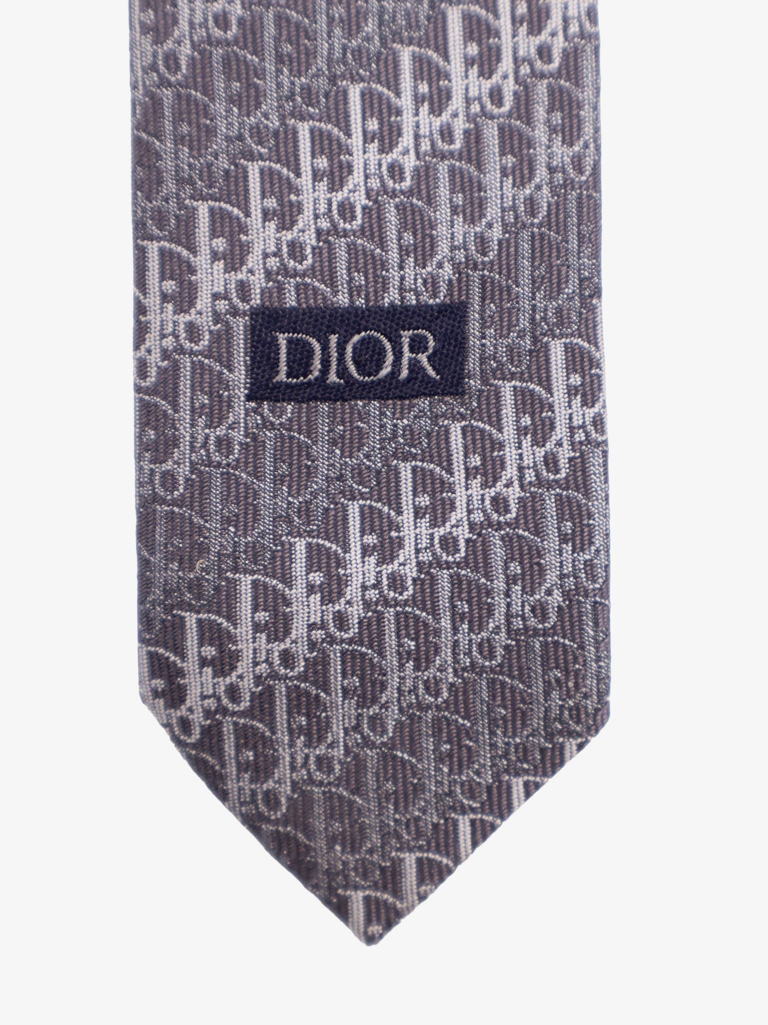 Dior Oblique Trio silk tie