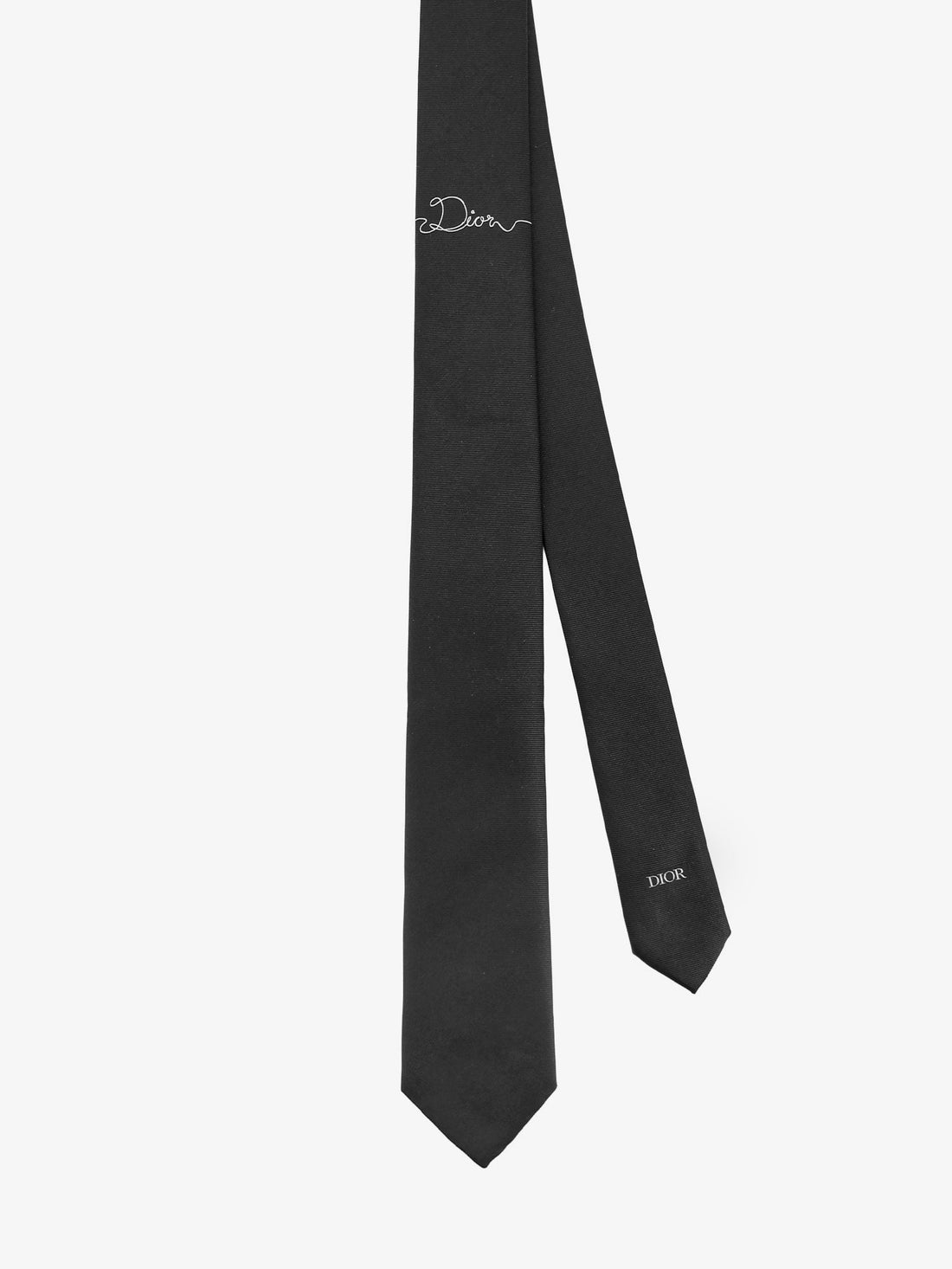 Dior Ribbon silk tie