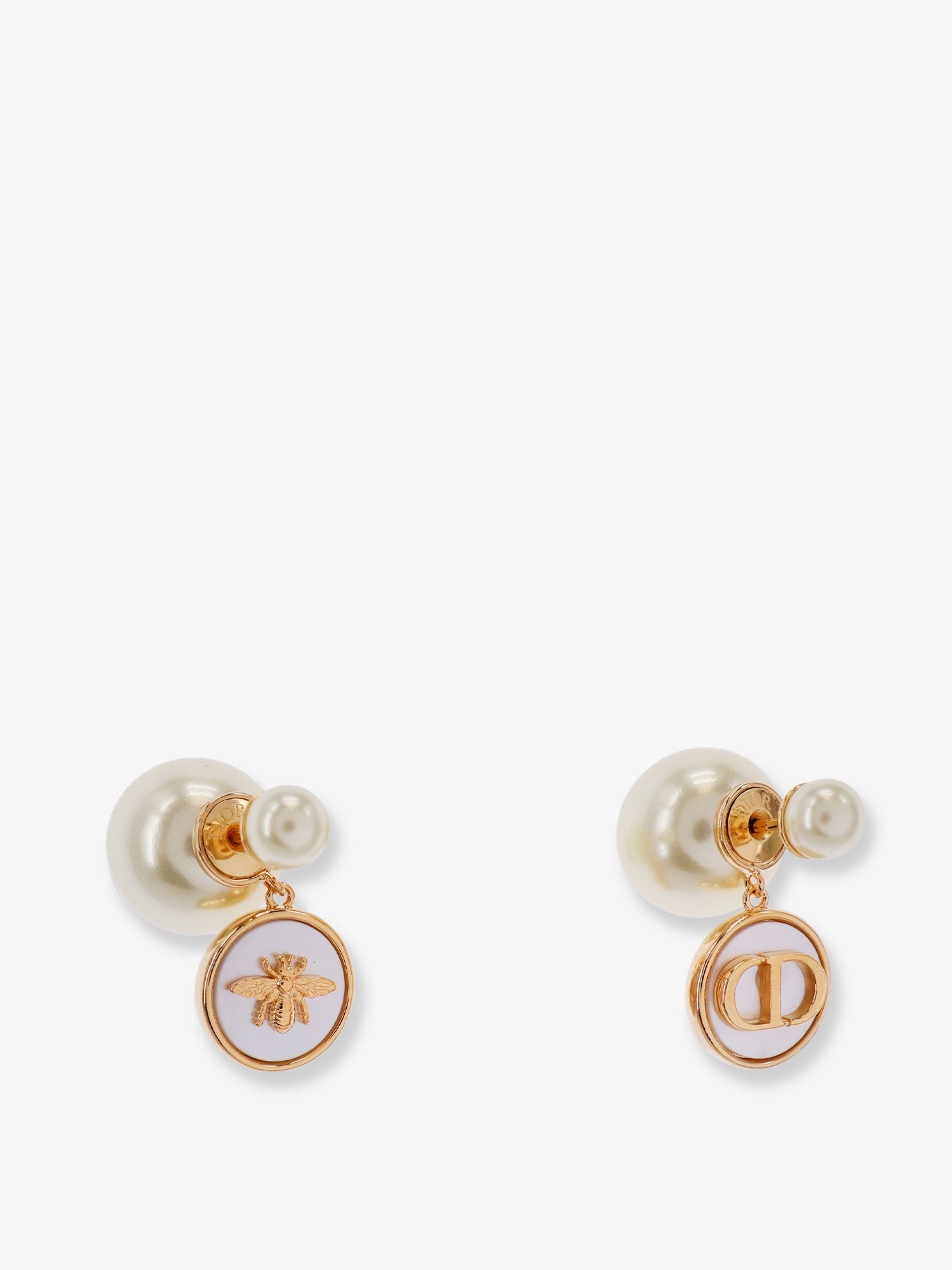 Dior Tribales earrings in metal with gold finishes