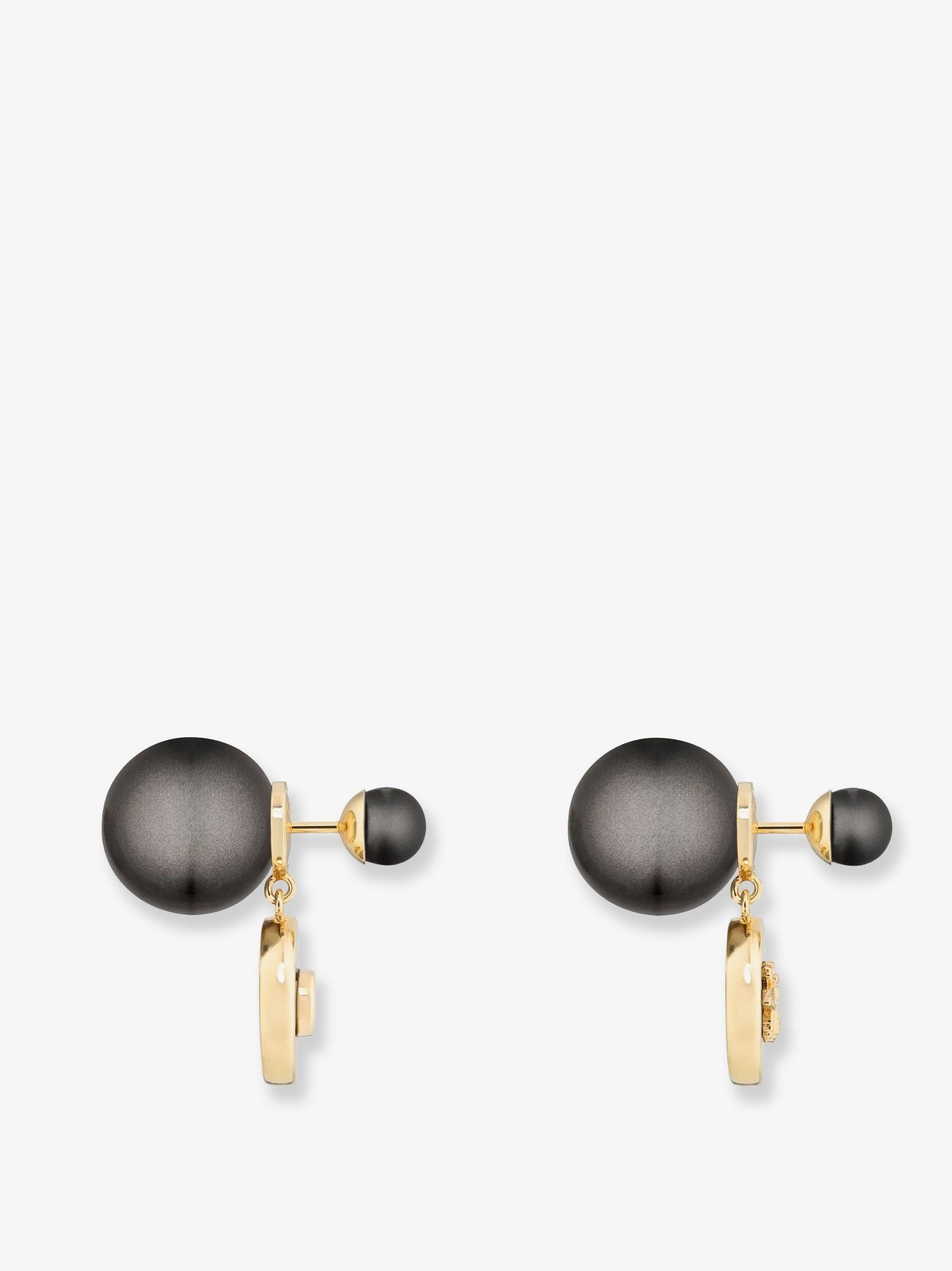 Dior Tribales metal earrings with gold finish