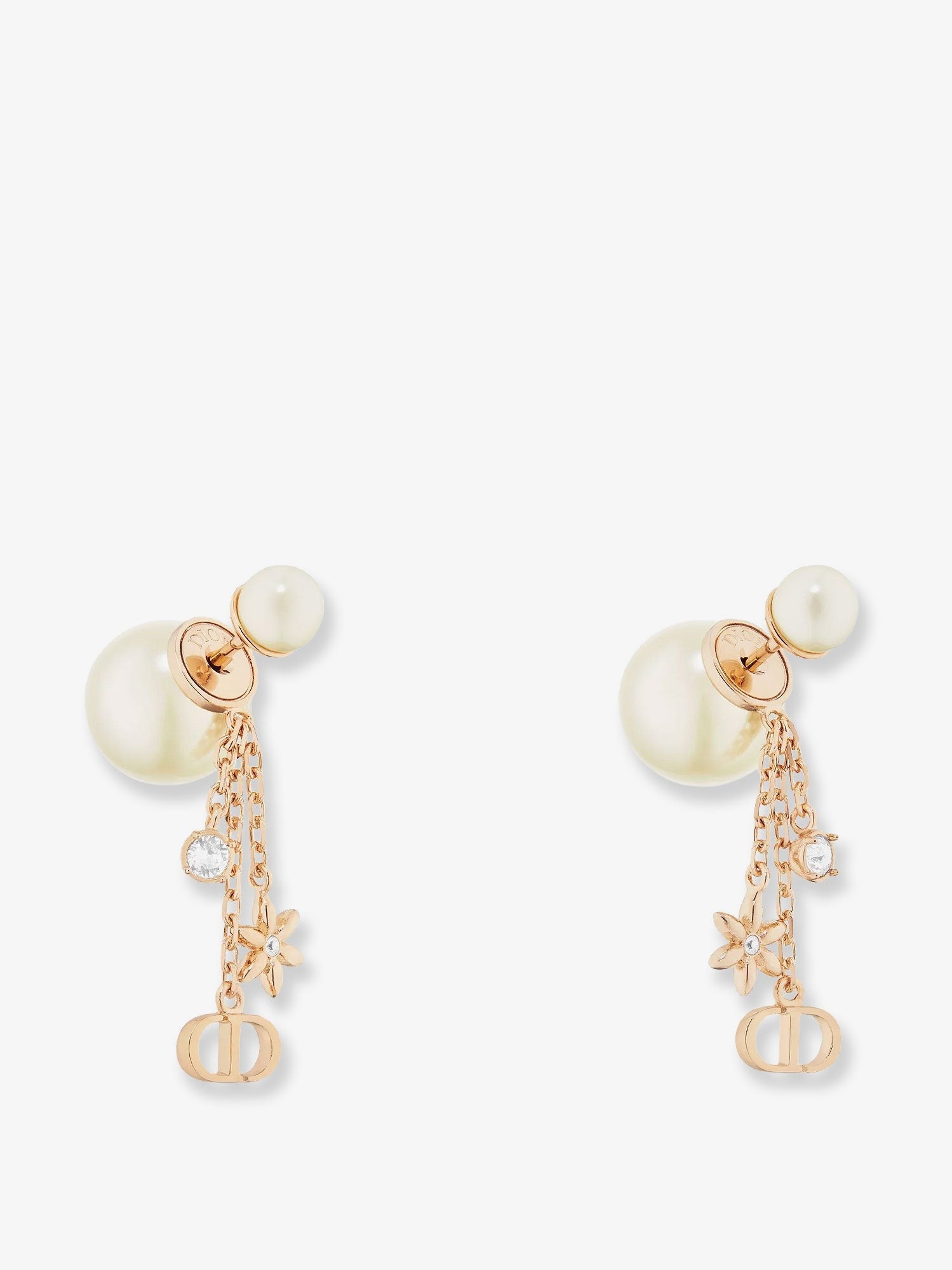 Dior Tribales metal earrings with gold finishes