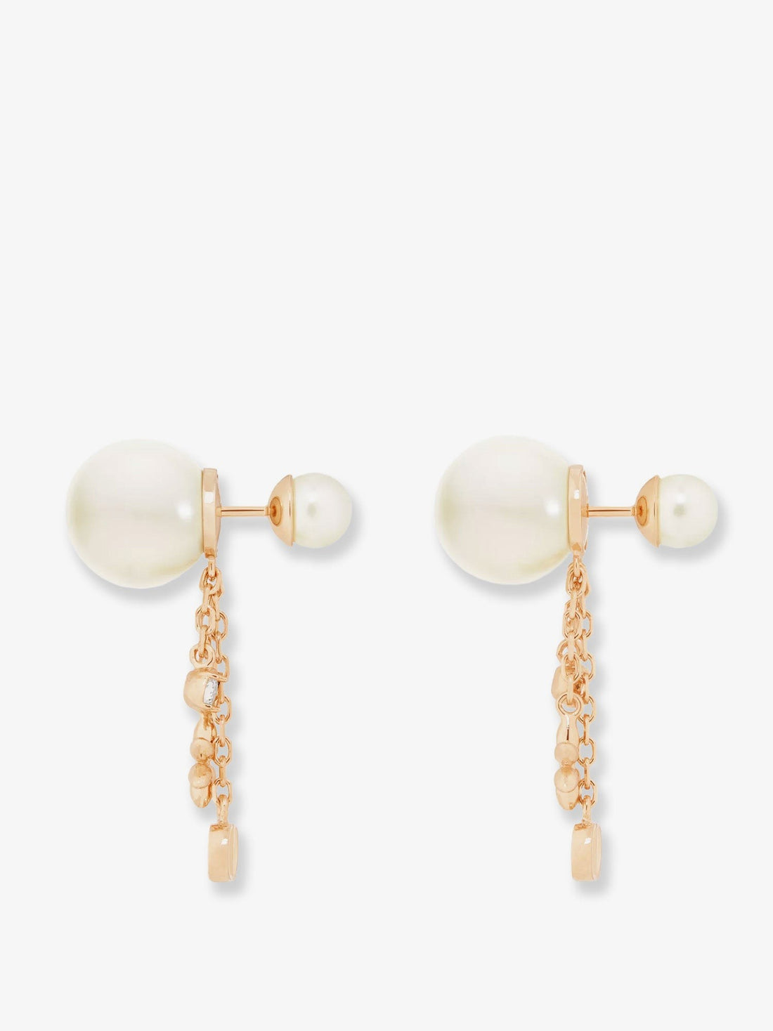Dior Tribales metal earrings with gold finishes