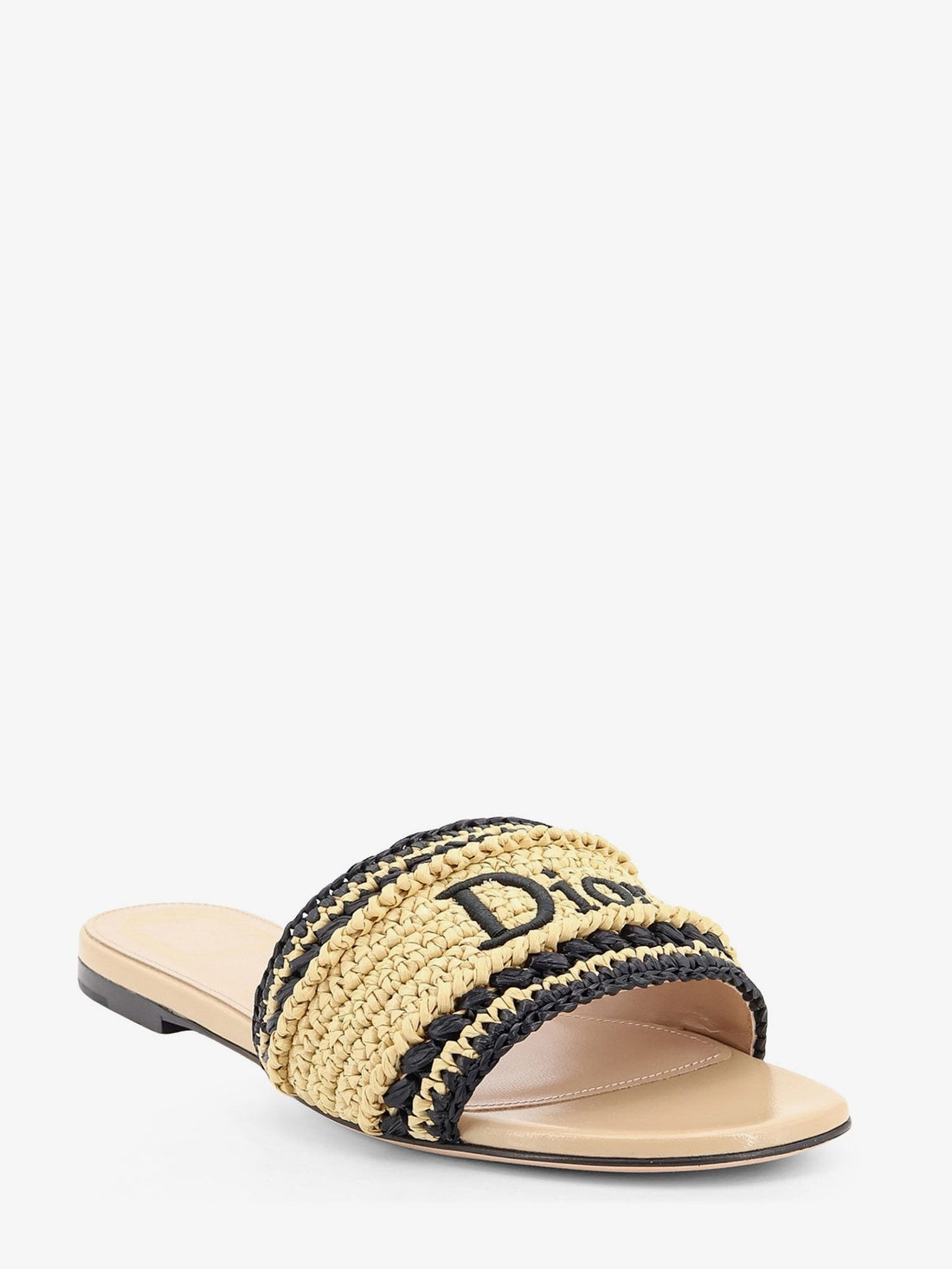Dior - Dior Woven Dioriviera technical fabric and crochet raffia sandals dior-woven-dioriviera-technical-fabric-and-crochet-raffia-sandals_628c80f6-f242-4998-964f-40a028bde544