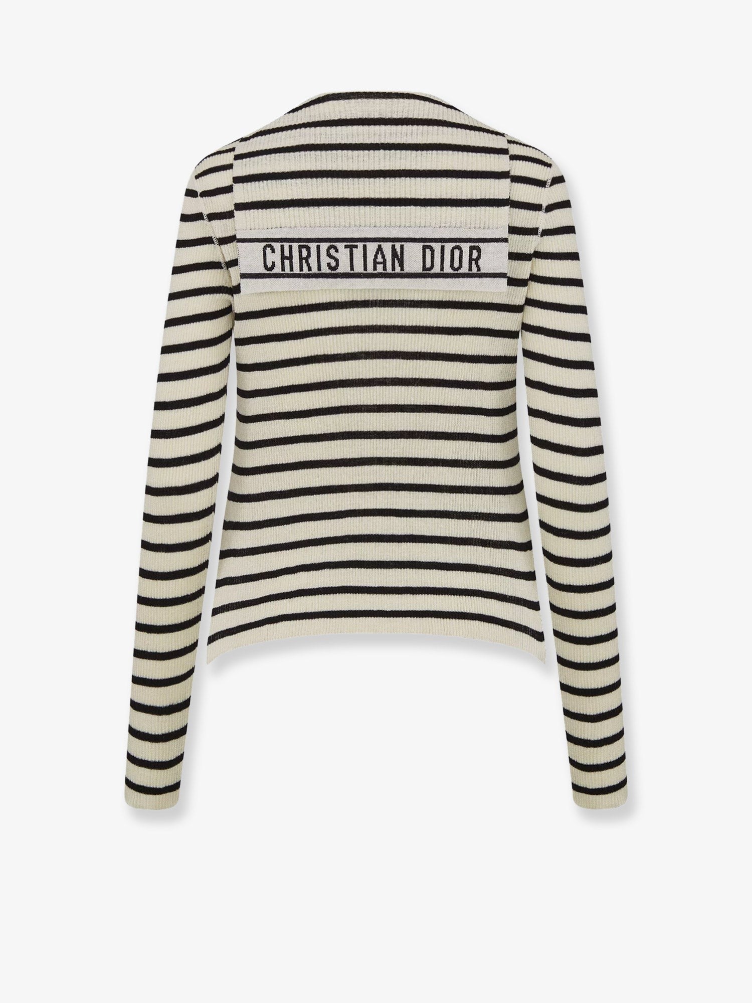 Dioriviera striped linen and silk sweater