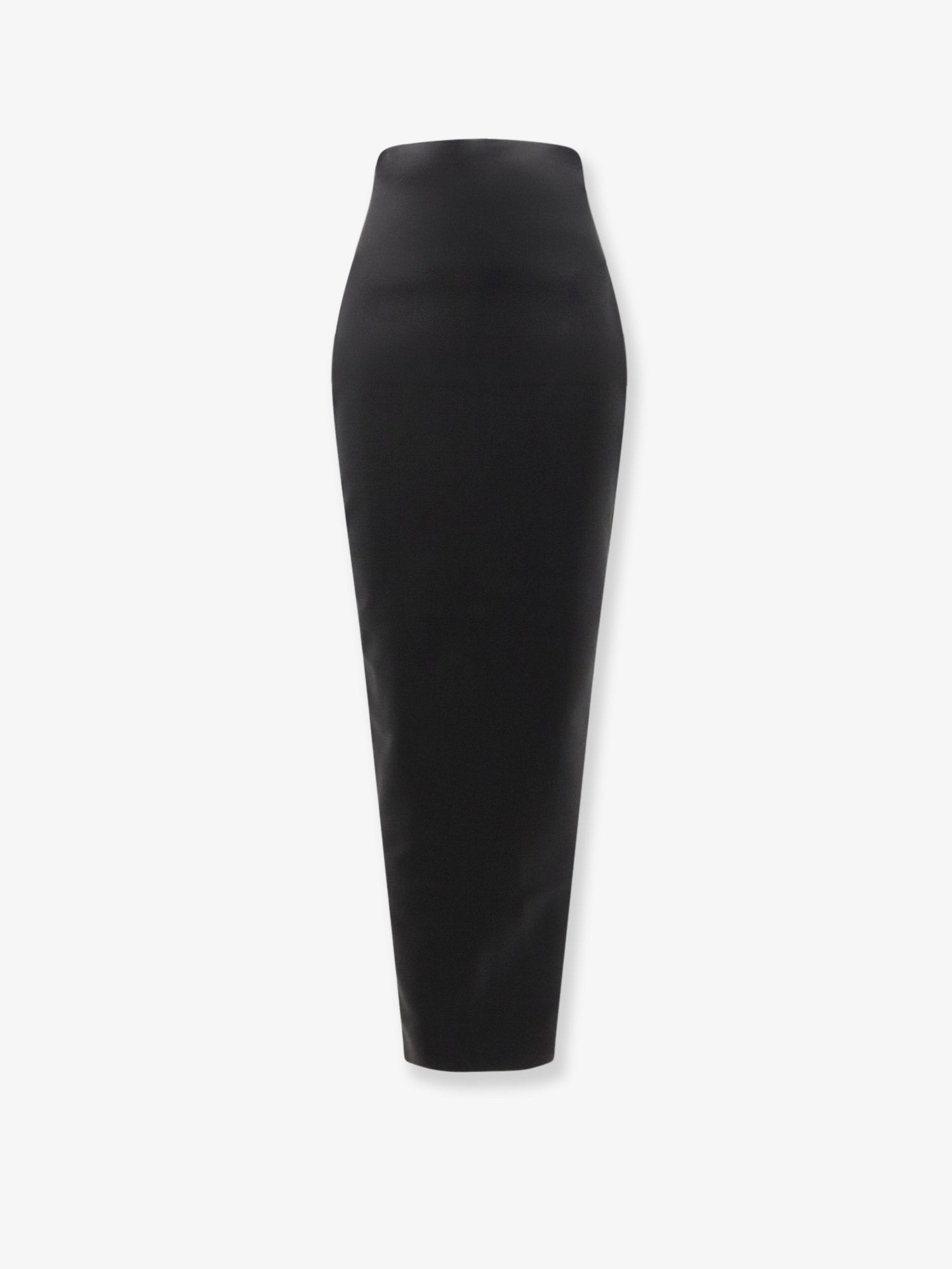 RICK OWENS - Dirt Pillar Long Stretch Wool Blend skirt