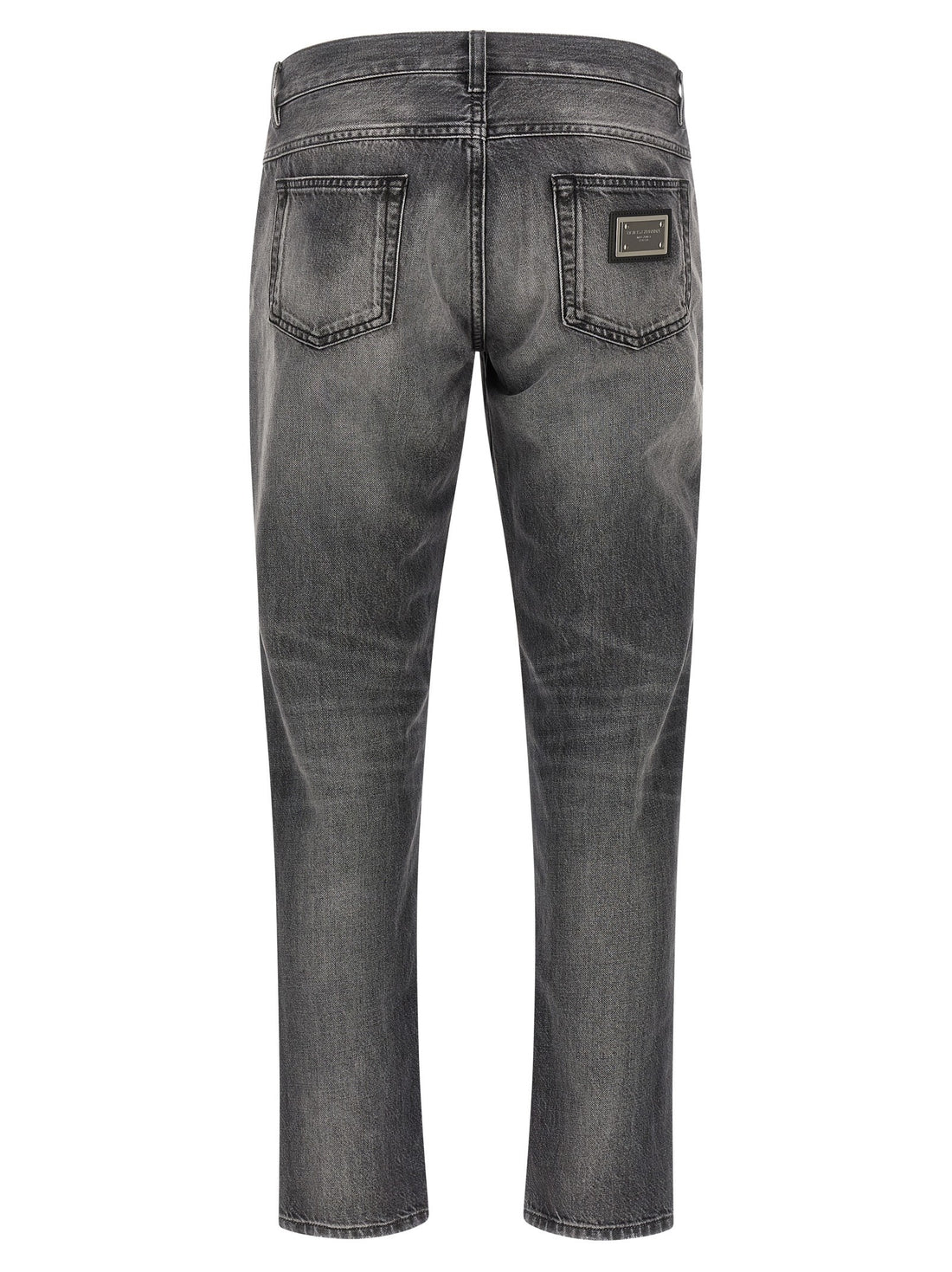 Dolce & Gabbana - Distressed jeans gray