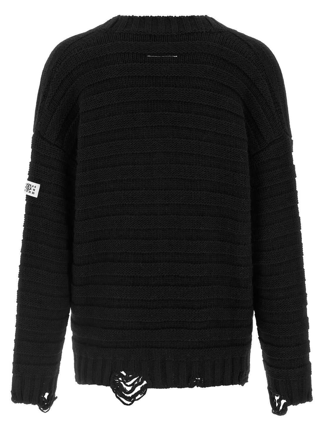MM6 MAISON MARGIELA - Distressed wool cardigan distressed-wool-cardigan