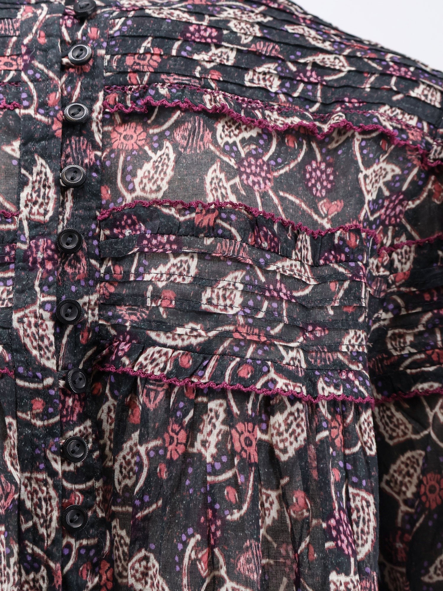 MARANT ETOILE - Doane printed cotton shirt