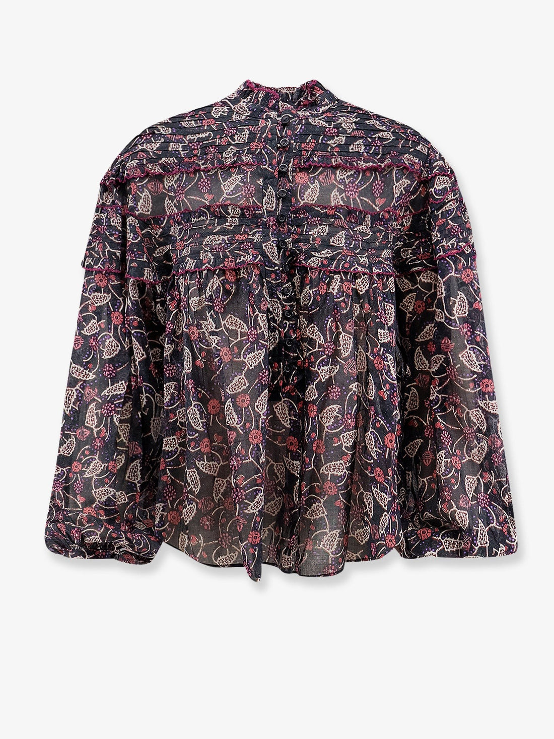 MARANT ETOILE - Doane printed cotton shirt doane-printed-cotton-shirt_20e15836-a300-4c5f-a6f9-c194ebe6ea5f