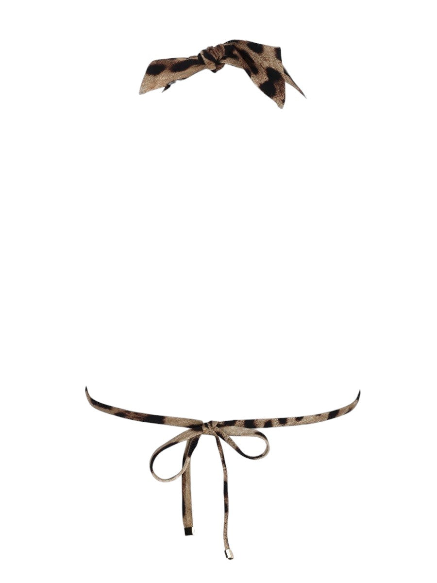 Dolce & Gabbana - TOP BIKINI TRIANGOLO IMBOTTITO dolce-gabbana-padded-triangle-bikini-top-leopard-print-front-jpg