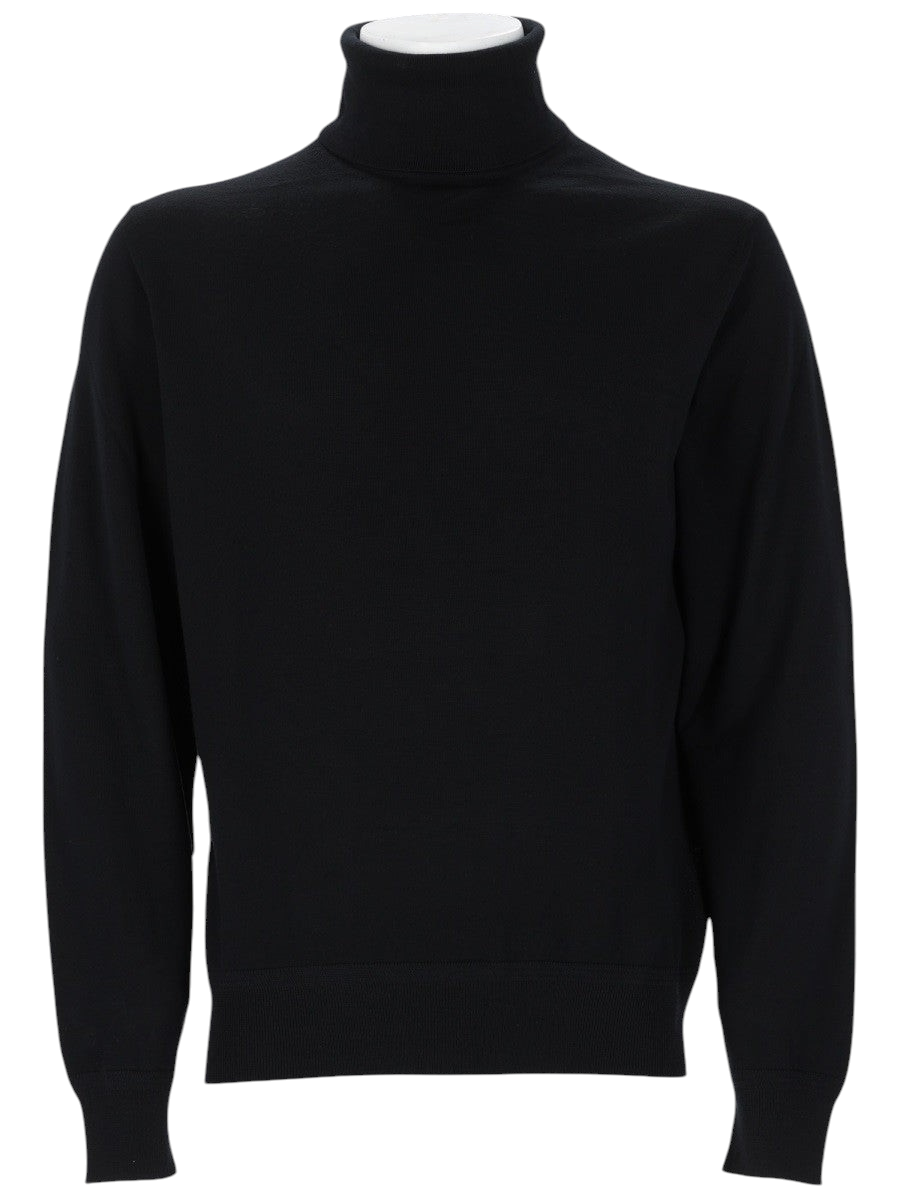 TOM FORD - Dolcevita Pure Wool Sweater Black