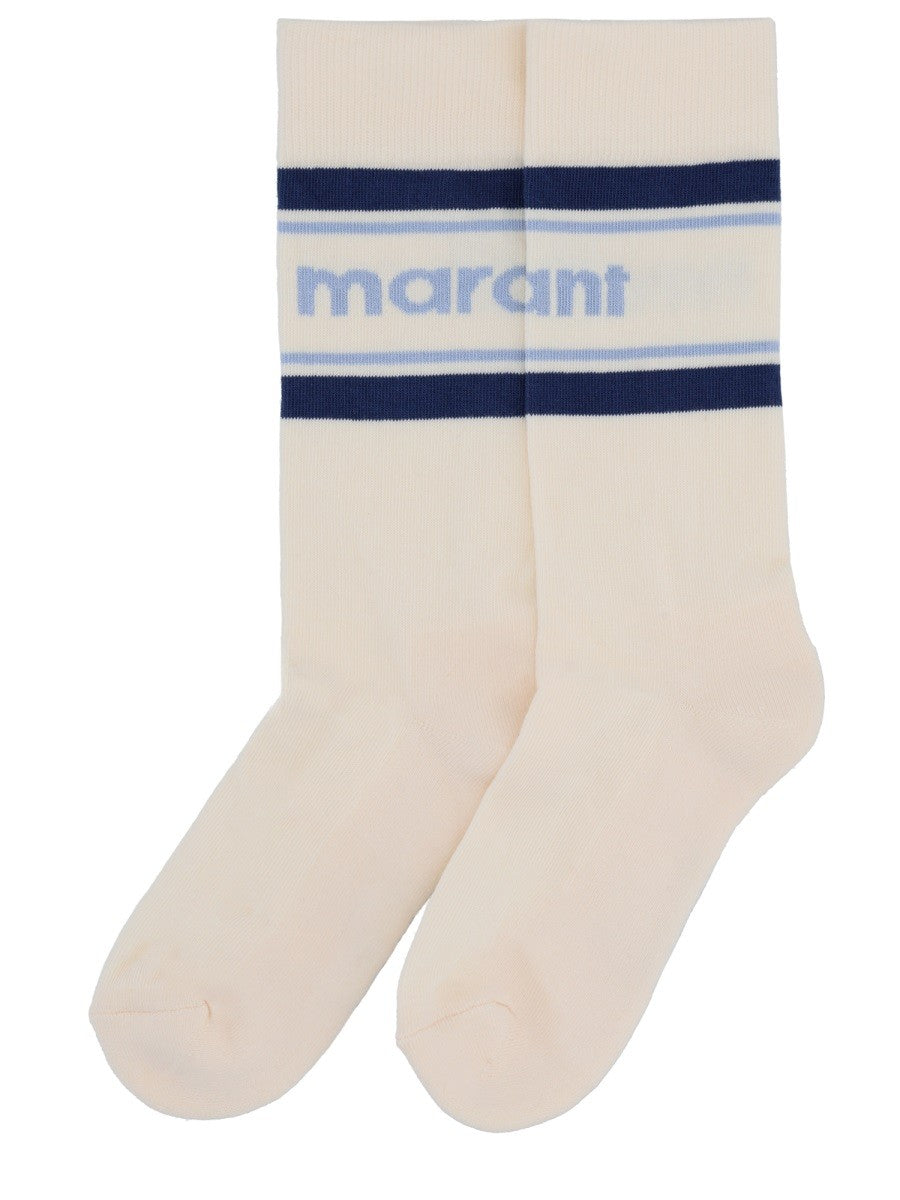"DONA" SOCKS WITH LOGO